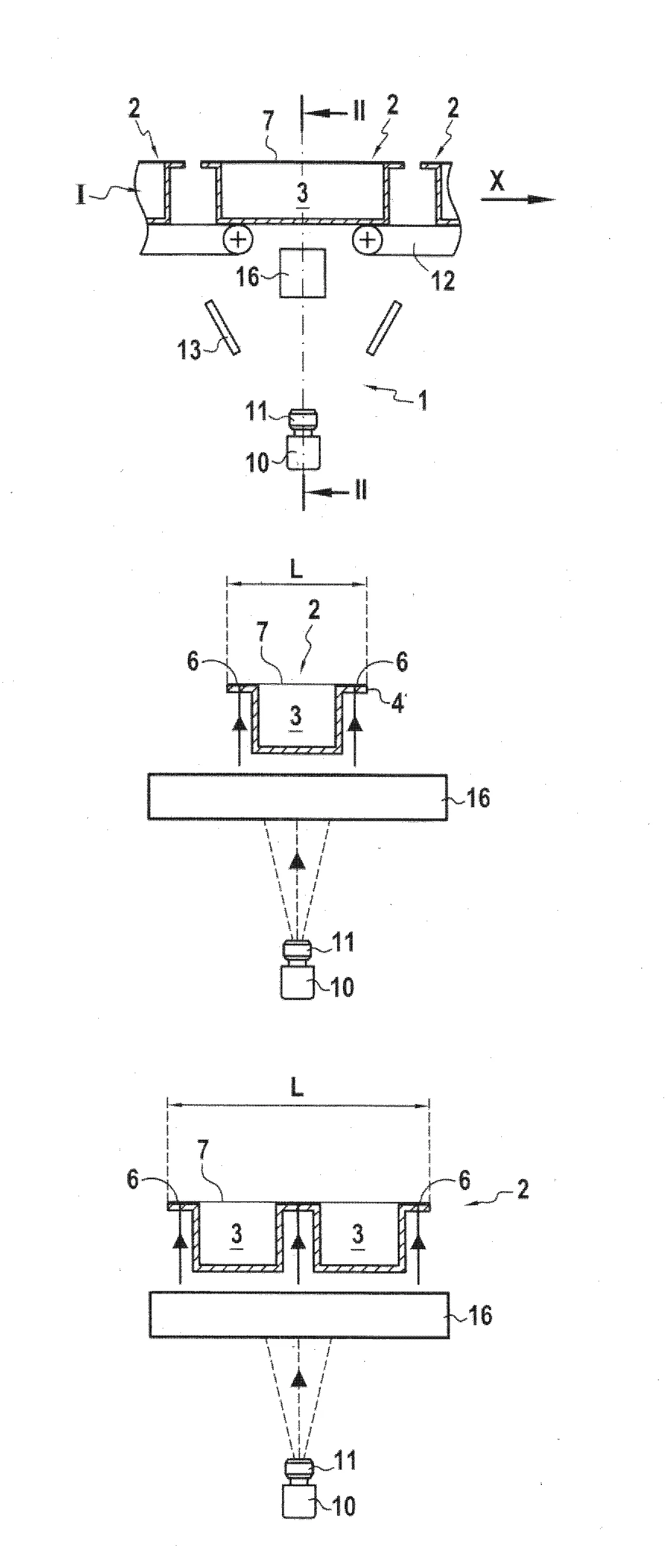 Dispositif pour inspecter des soudures d'emballage.