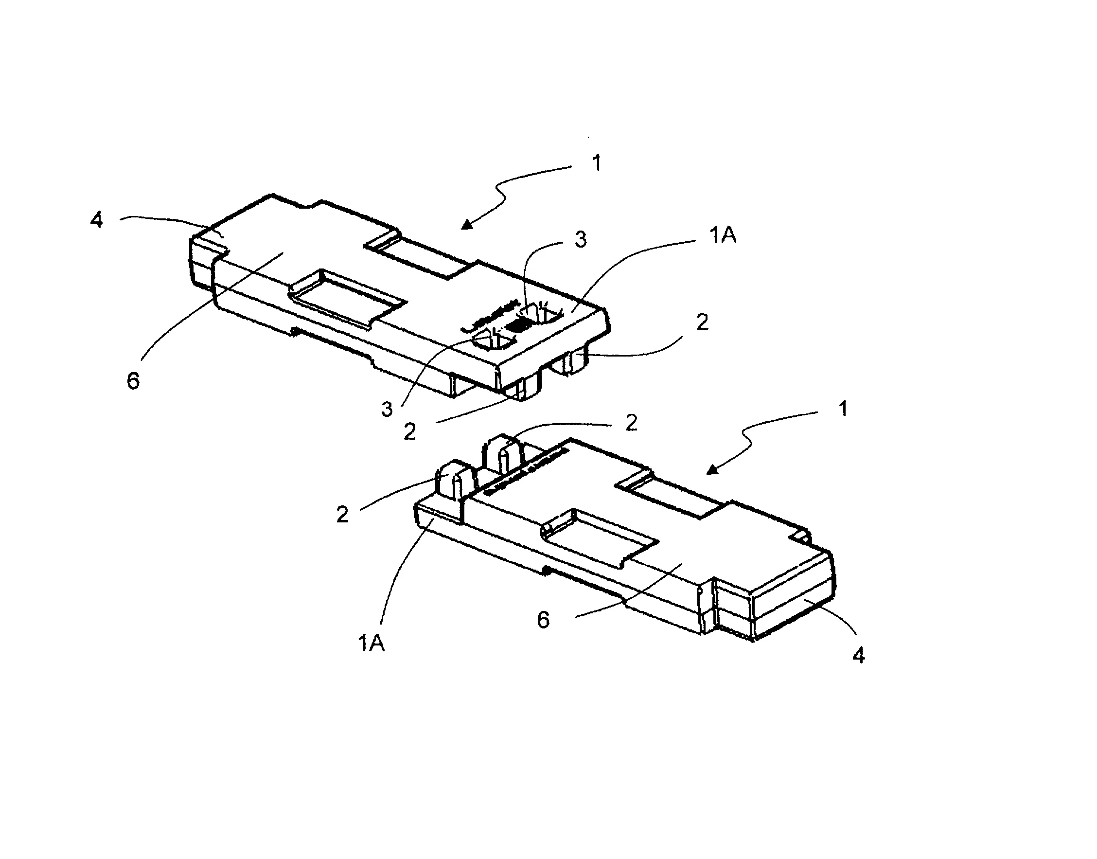 Element modulaire pesant, barre de lestage et contrepoids correspondants