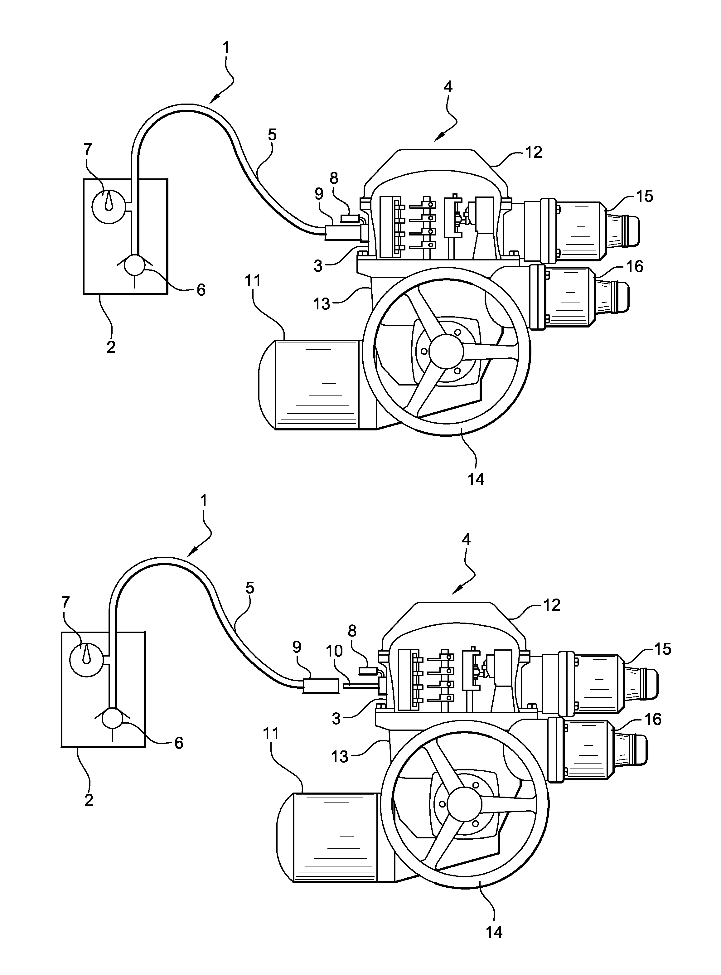 Procede d'evaluation de l'etancheite d'une enceinte d'un servomoteur