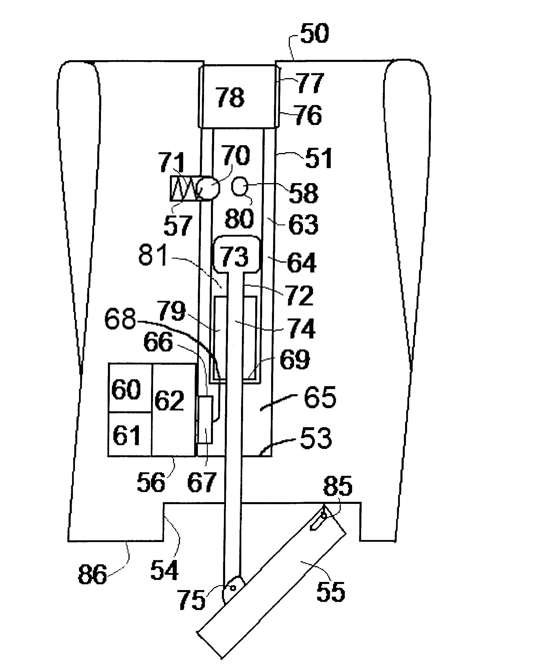 Dispositif de pilotage d'un missile ou d'un projectile