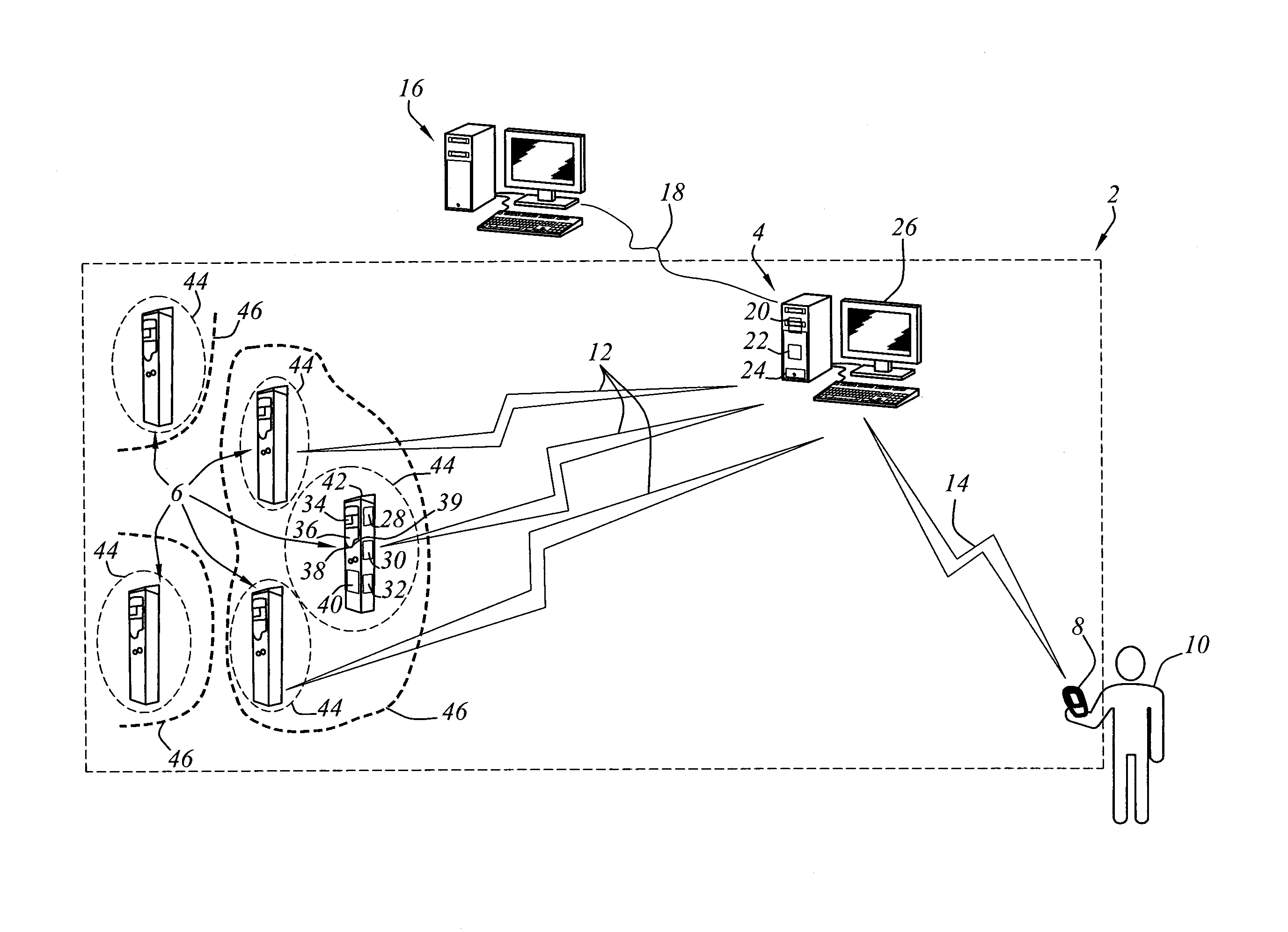 Procede de gestion d'un systeme centralise de paiement de stationnement et systeme centralise de paiement de stationnement