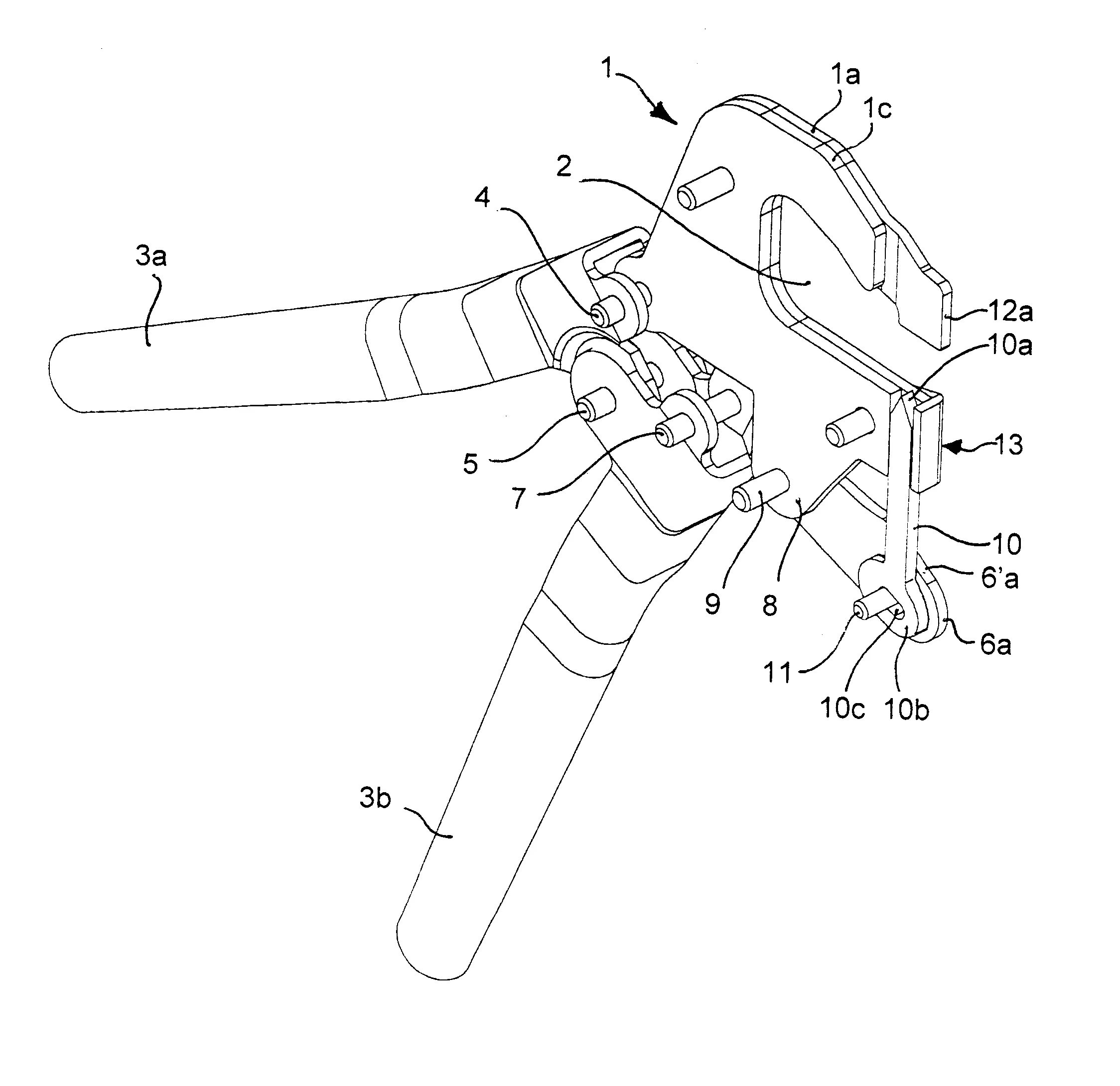 Pince a fonctions multiples et plus particulierement pince a sertir