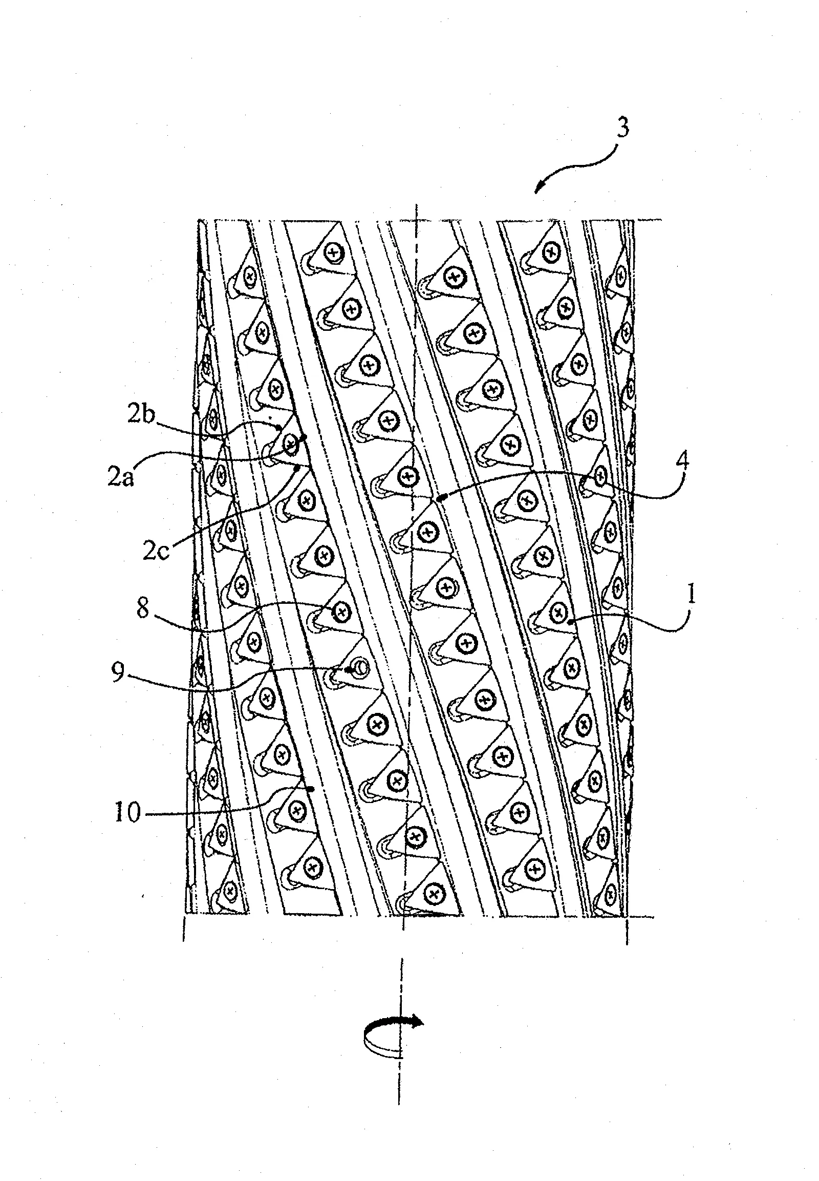 Plaquette de coupe et outil d'usinage a avance rapide integrant cette plaquette