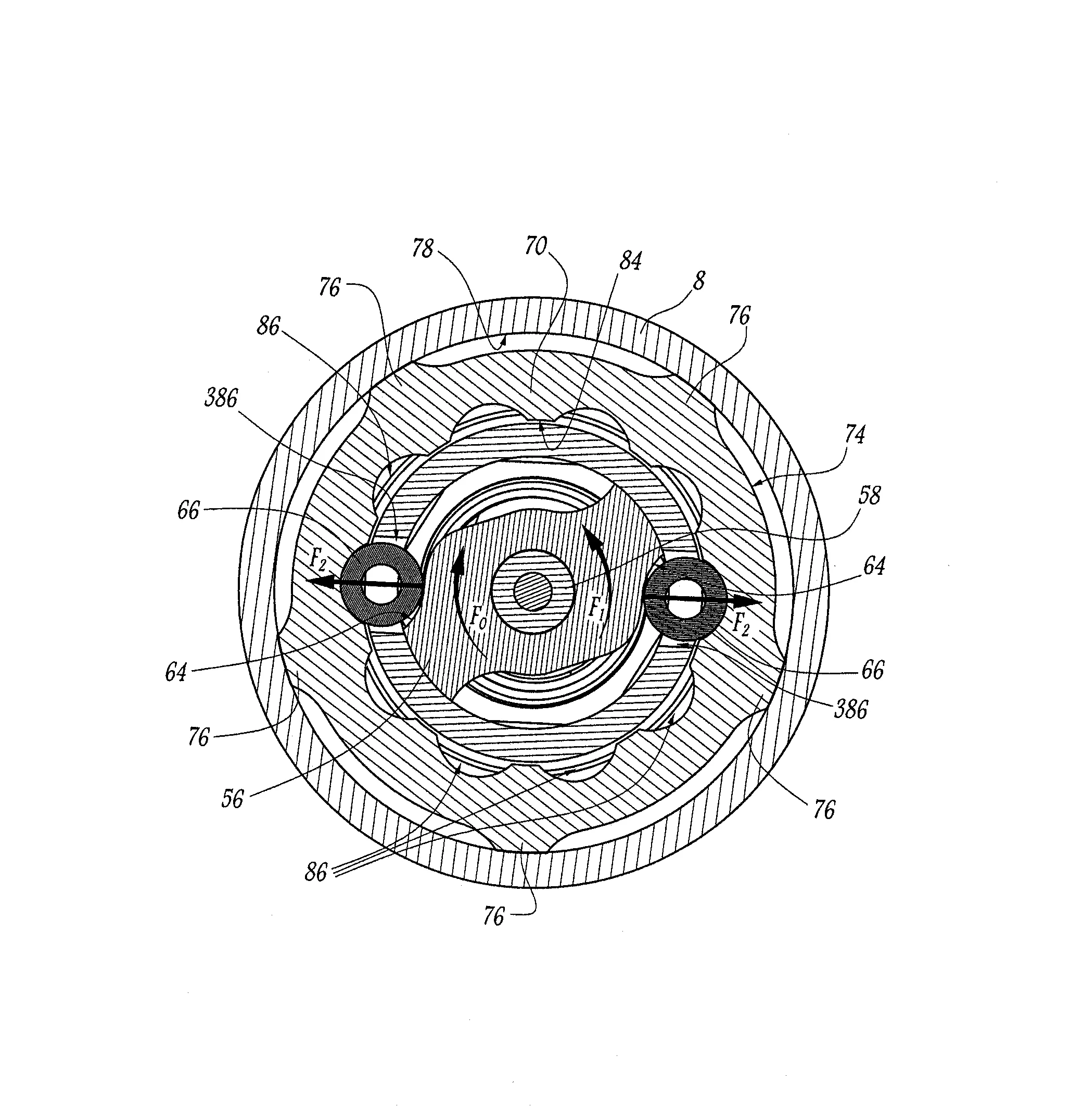 Cycle equipe d'une direction a fourche