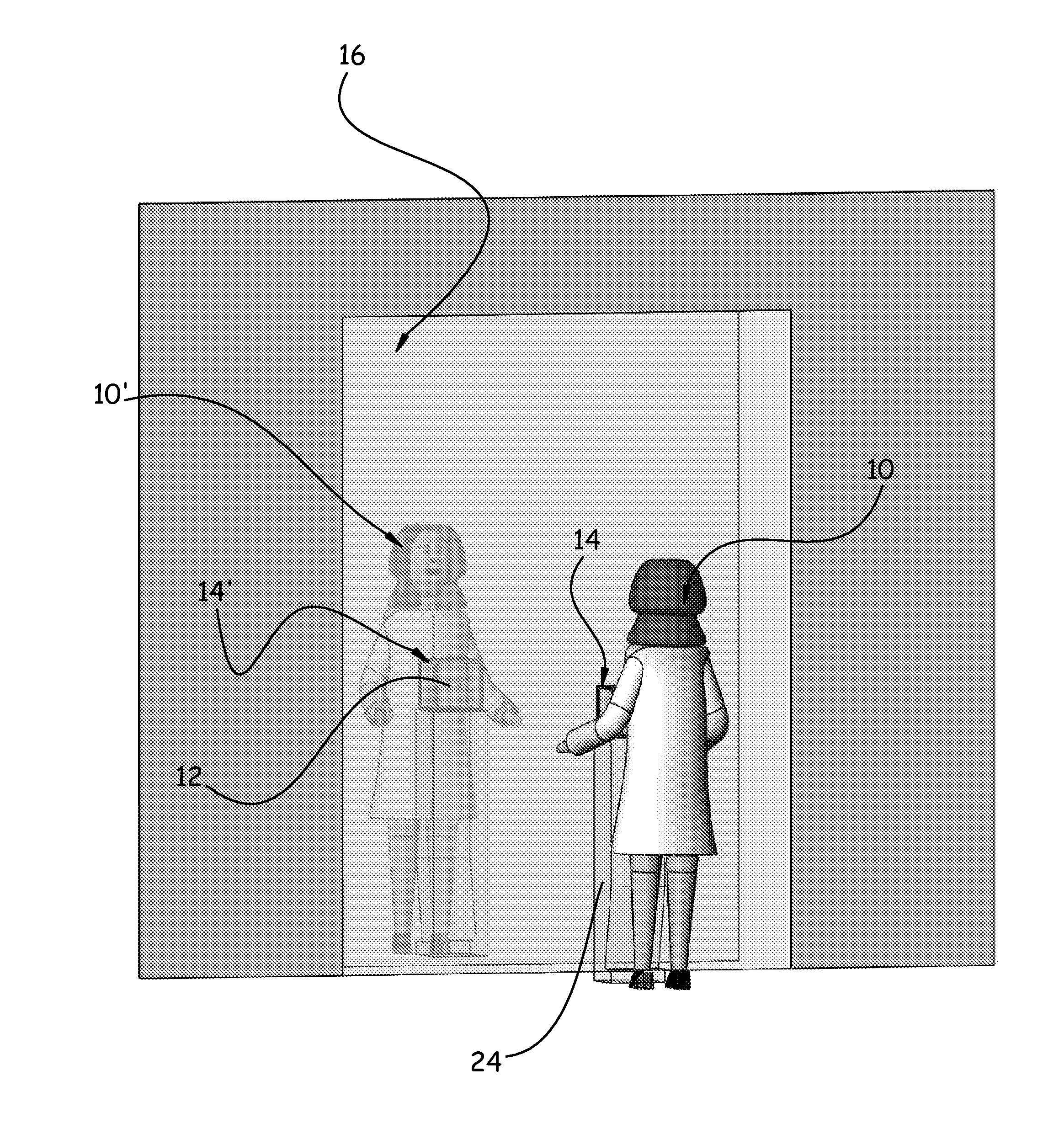 Dispositif pour manipuler et visualiser un objet virtuel