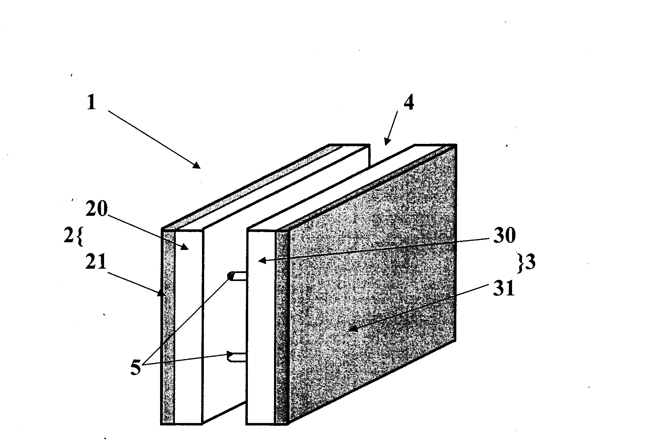 Element de construction transportable manuellement
