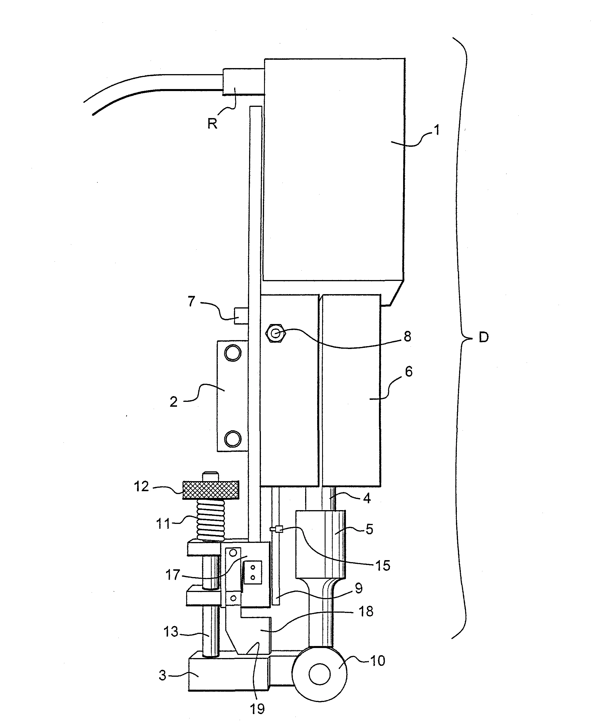 Dispositif de coupe et de soudure par ultrasons utilisable notamment sur metiers a tisser
