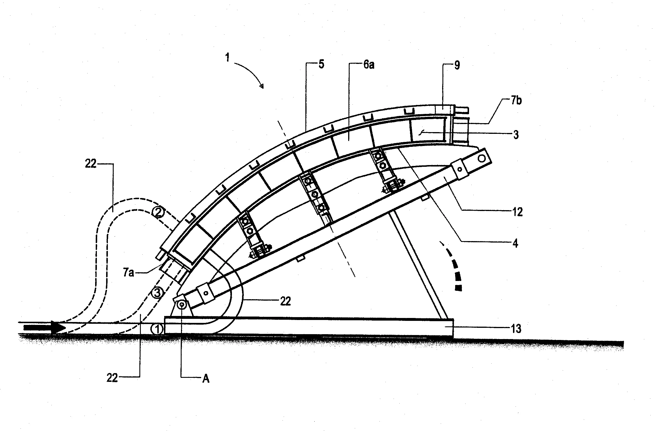 Equipement et procede de fabrication de voussoirs de tunnel en beton autoplacant.