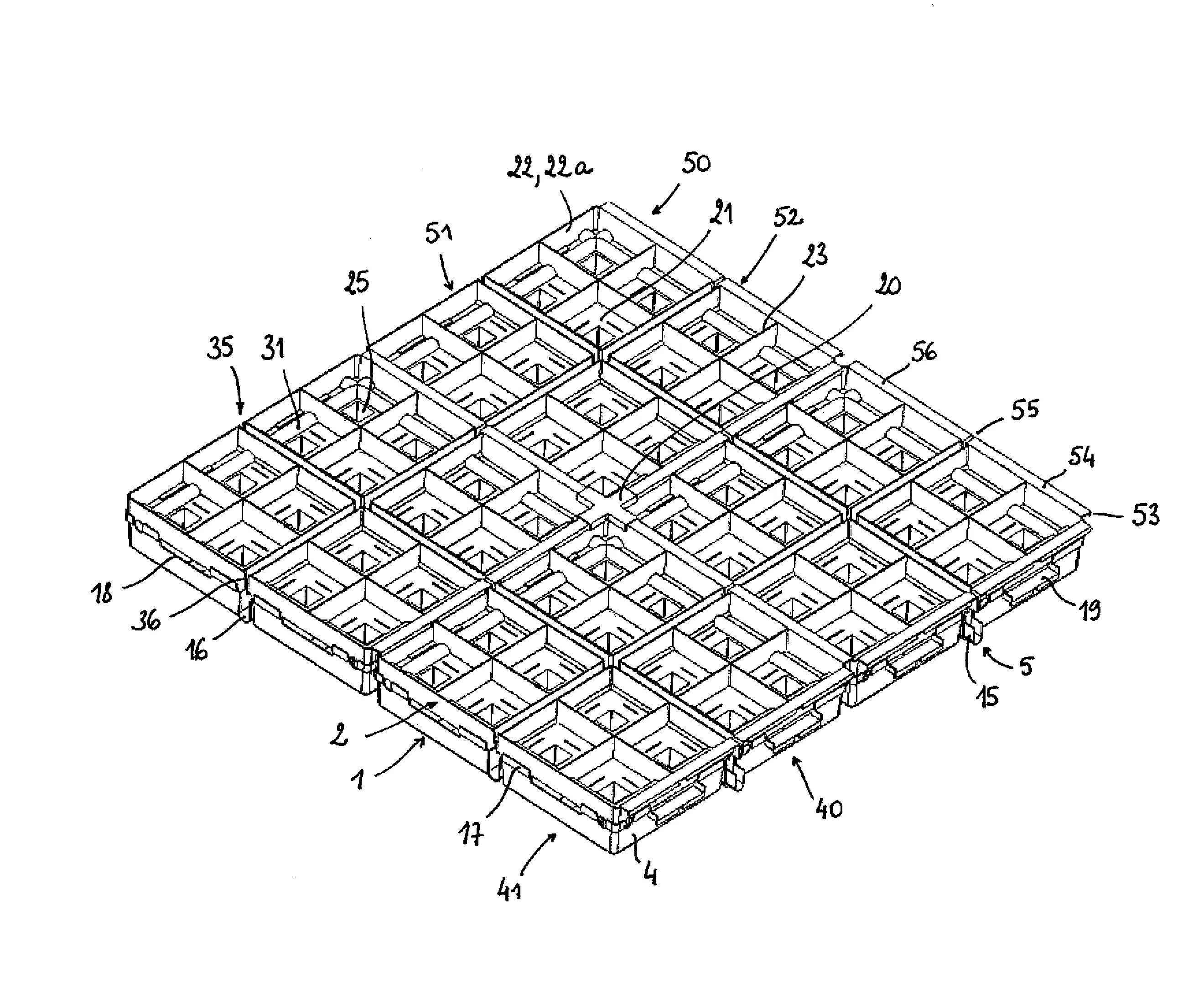 Dispositif a reservoir de liquide pour la culture d'une surface