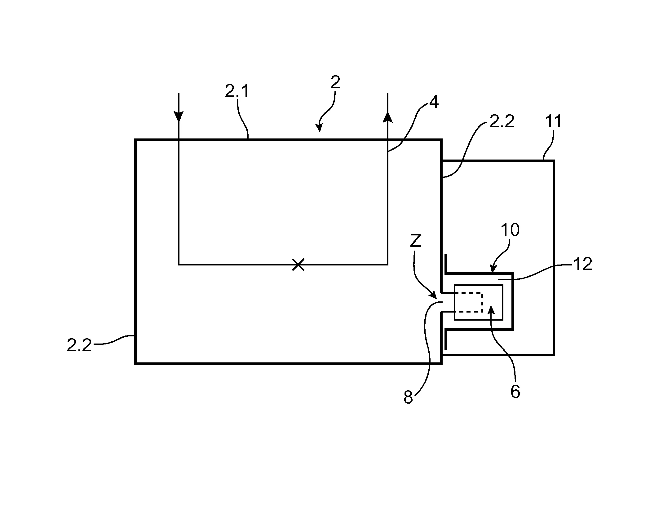 Appareillage electrique sous enceinte etanche a securite de fonctionnement accrue