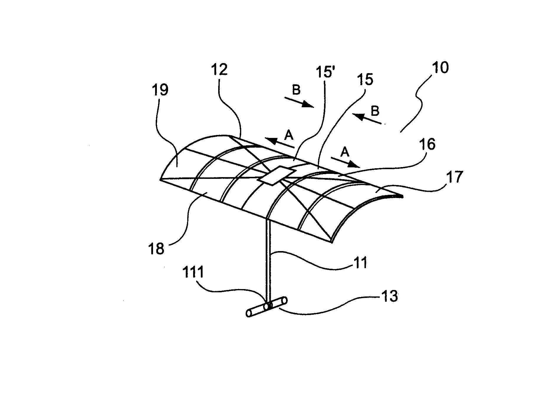 Dispositif de protection contre la pluie et/ou les rayons du soleil