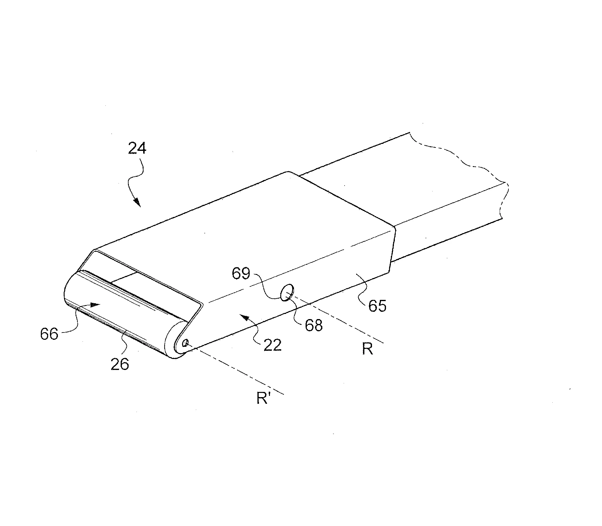 Fourche pour engin de manutention