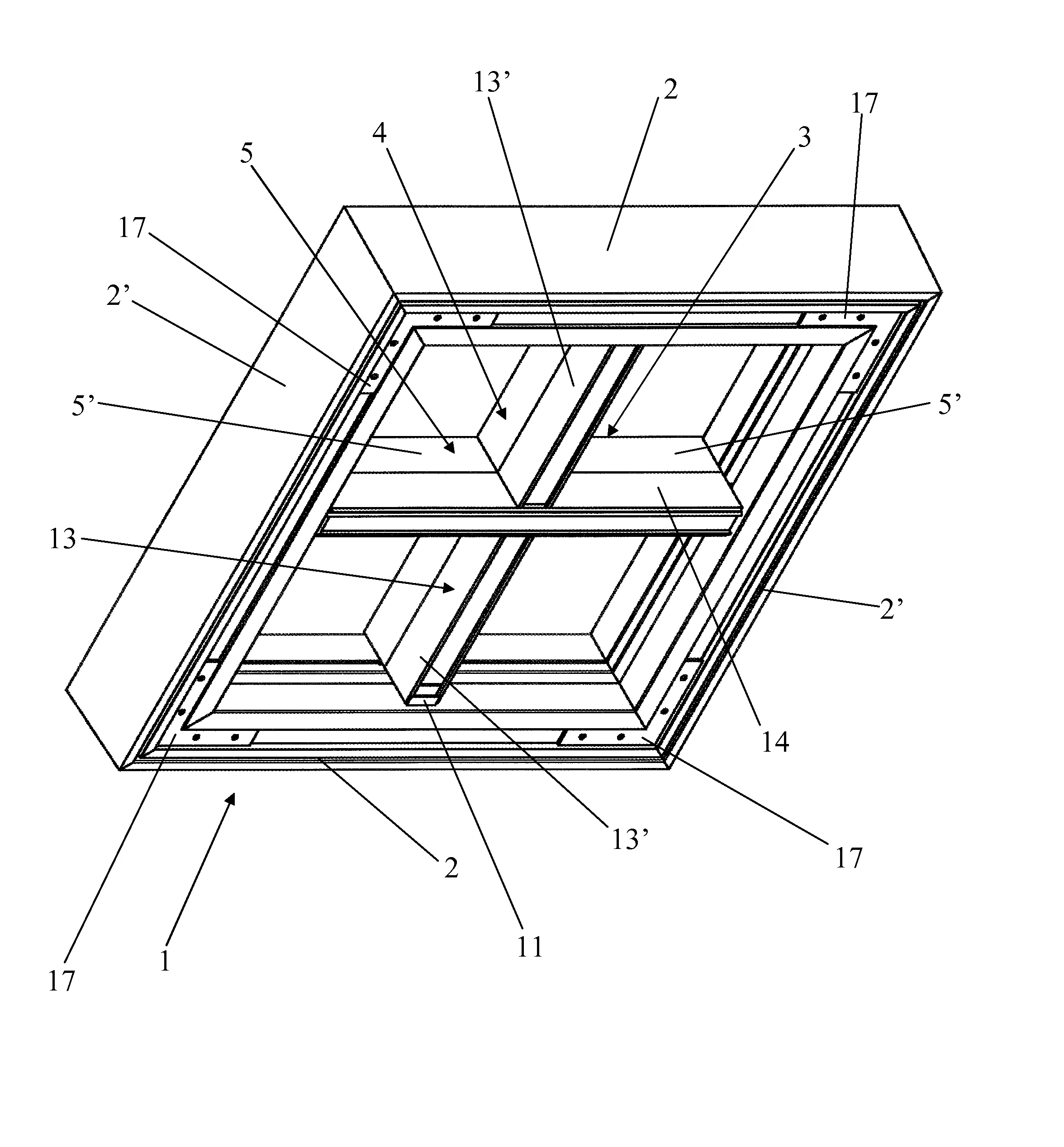 Mannequin de coffrage destine plus particulierement a la realisation de baies, notamment dans des ouvrages en beton