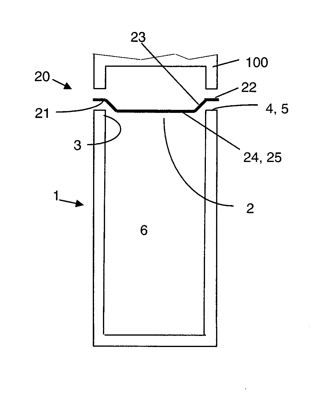 Systeme d'emballage pelable pour aliments frais a faible duree de conservation.