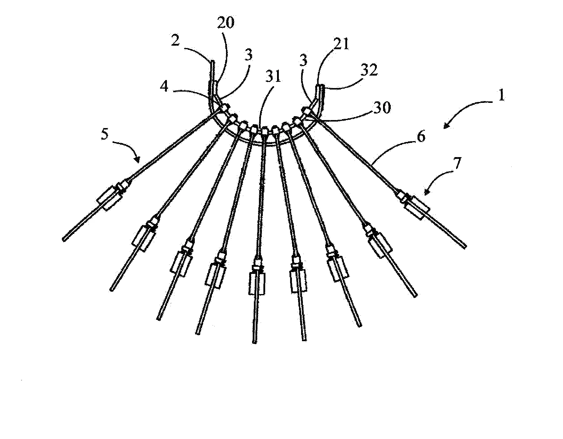 Dispositif de pose d'une attelle de contention dentaire