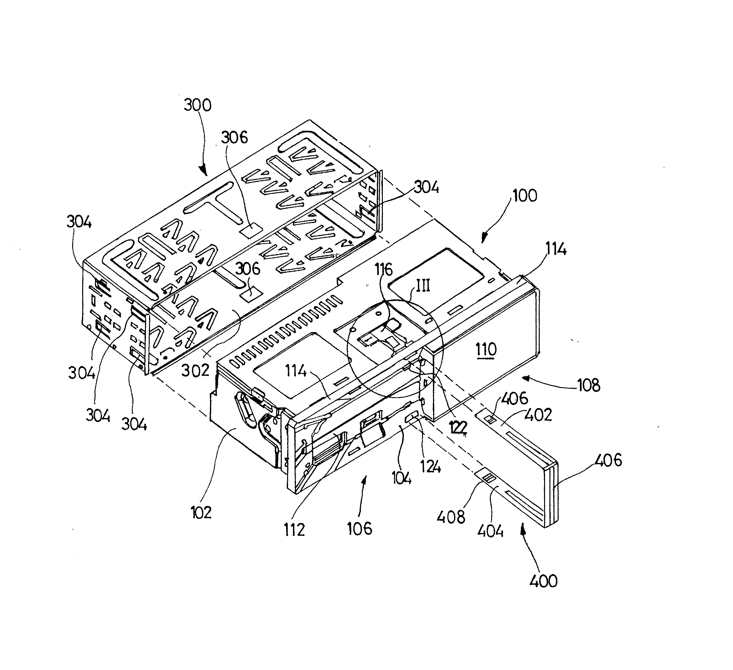 Appareil audio/video integrable pour vehicule automobile, notamment autoradio, a ergonomie et extraction optimisees