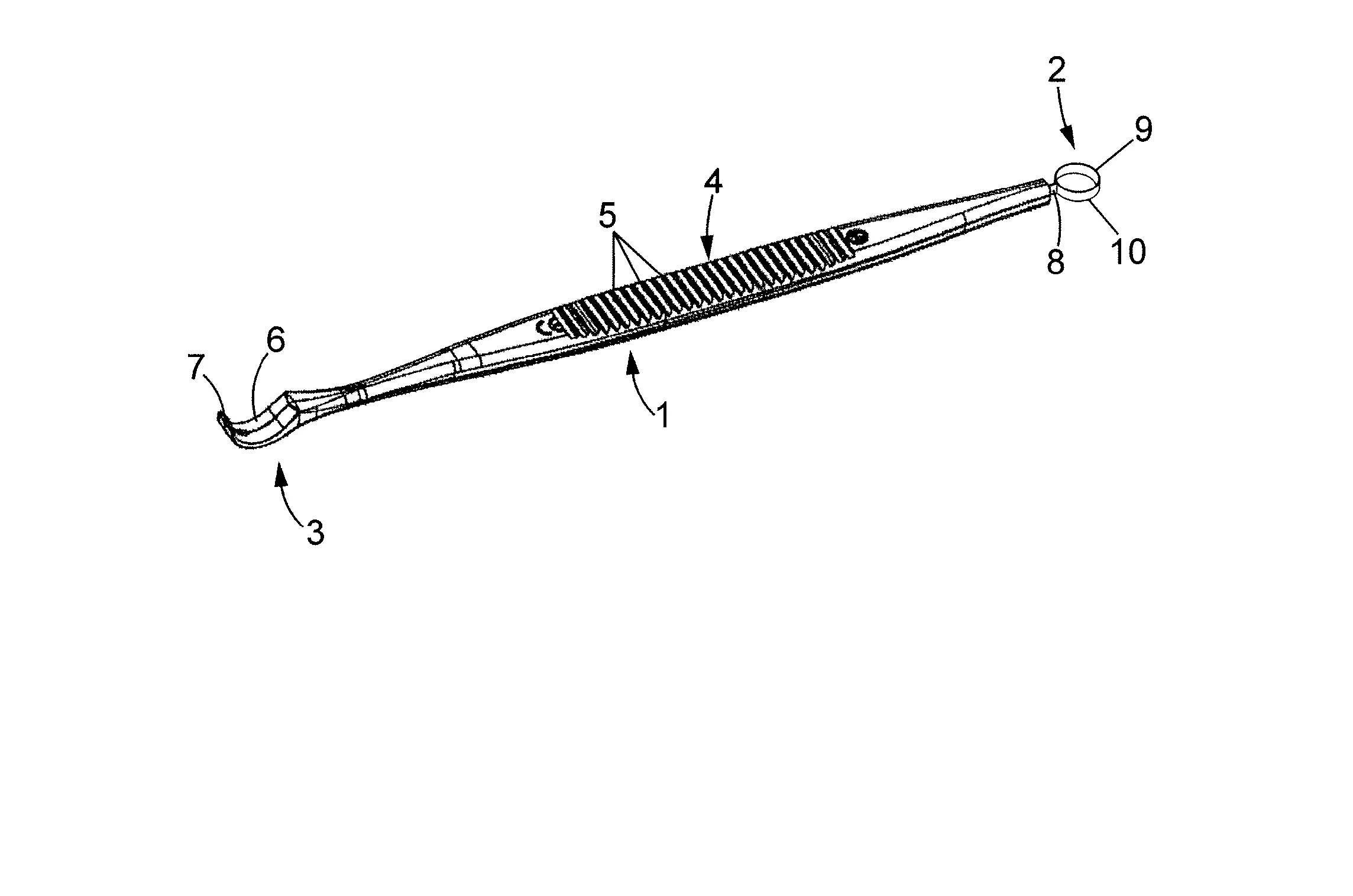 Curette dermatologique