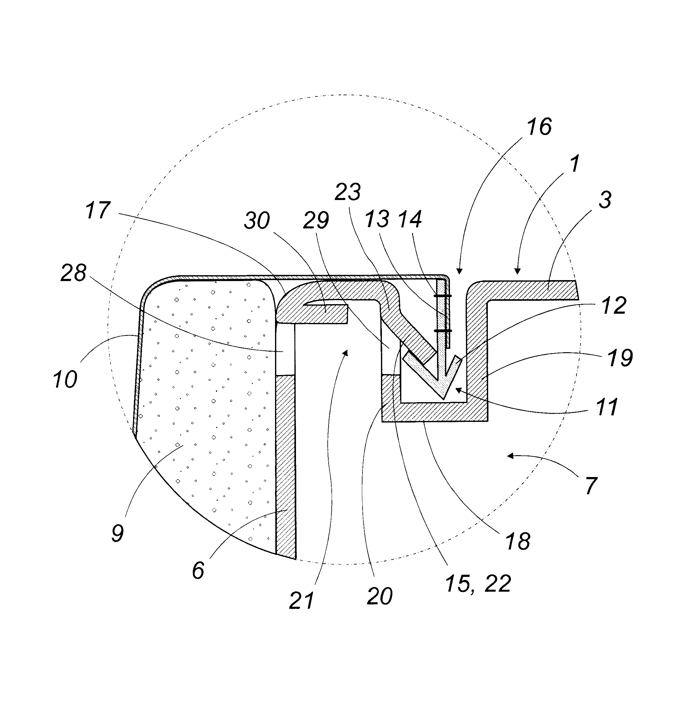 Procede de realisation par moulage et poinconnage, de structures d'accrochage dans un corps de siege en matiere plastique soufflee