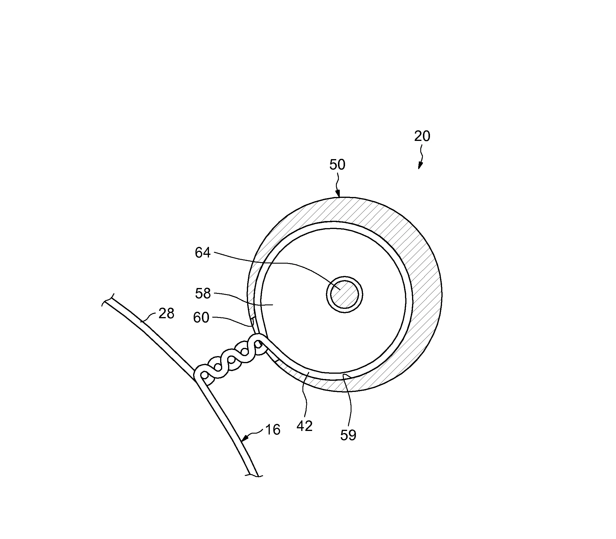 Dispositif d'habillage et de prehension d'une boucle de muselet adapte pour le maintien d'un bouchon sur un col de bouteille.