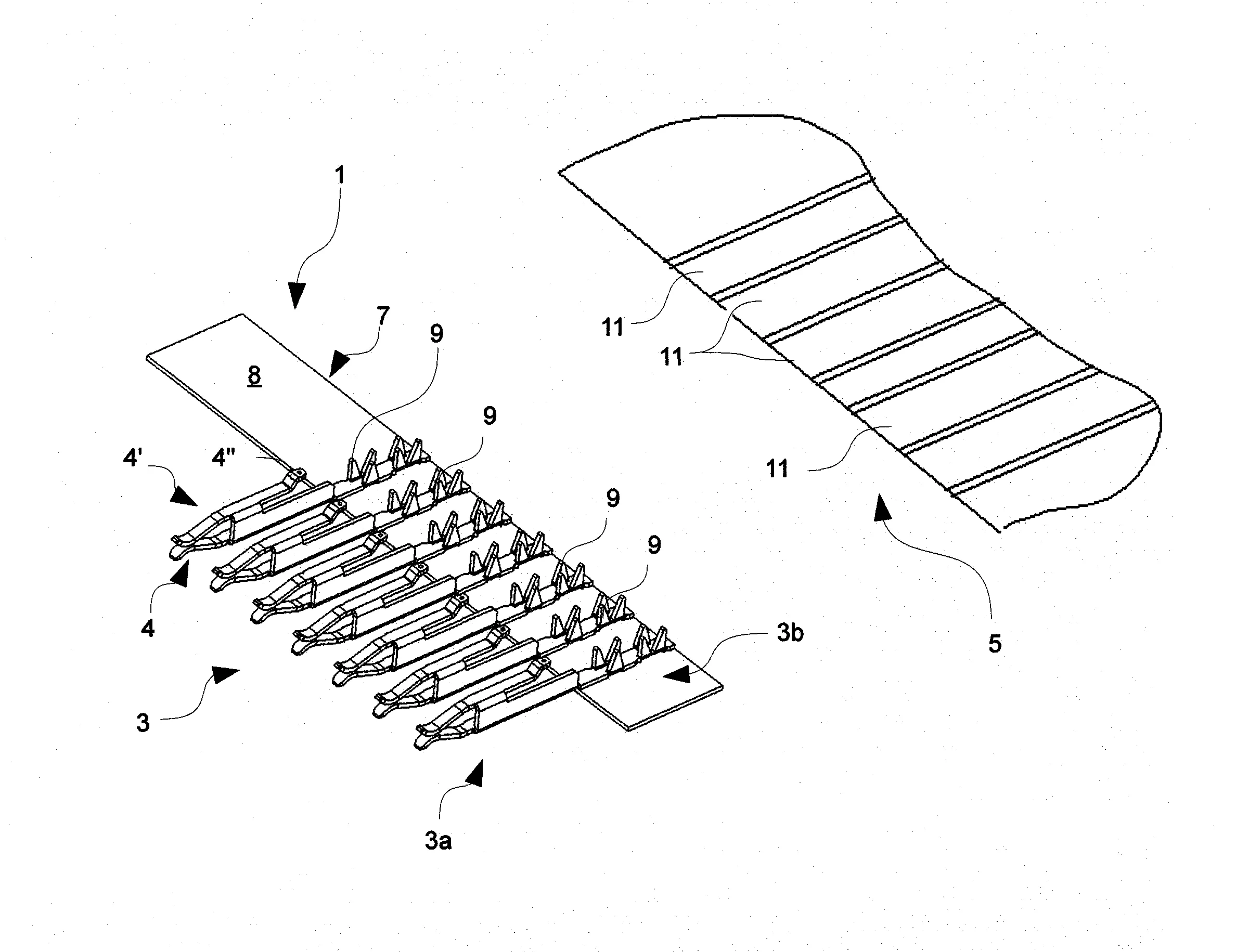 Ensemble de contacts electriques a sertir, procede de conditionnement, procede de sertissage et pince de sertissage correspondants