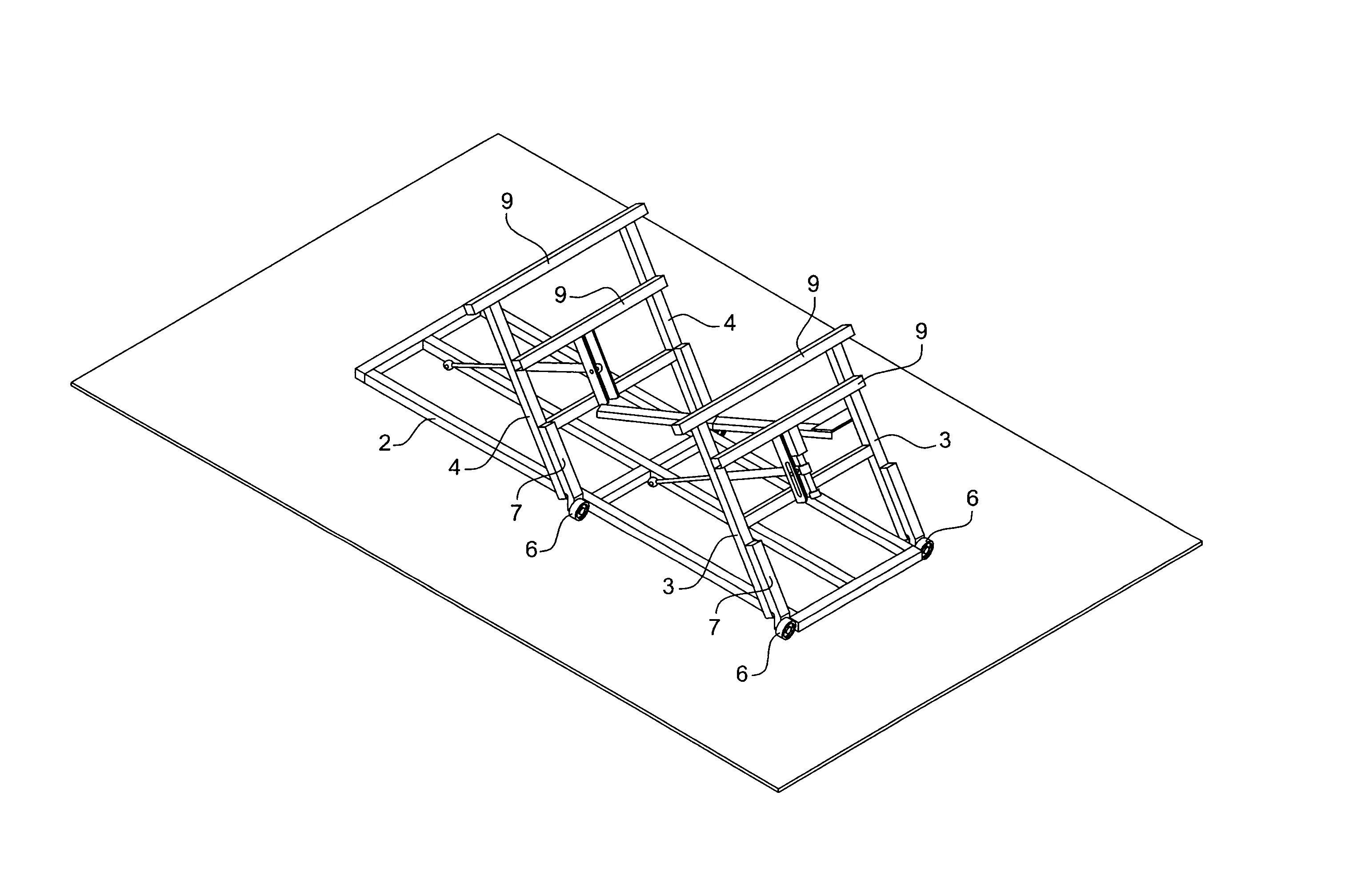Dispositif de levage de lit perfectionne et lit le comprenant