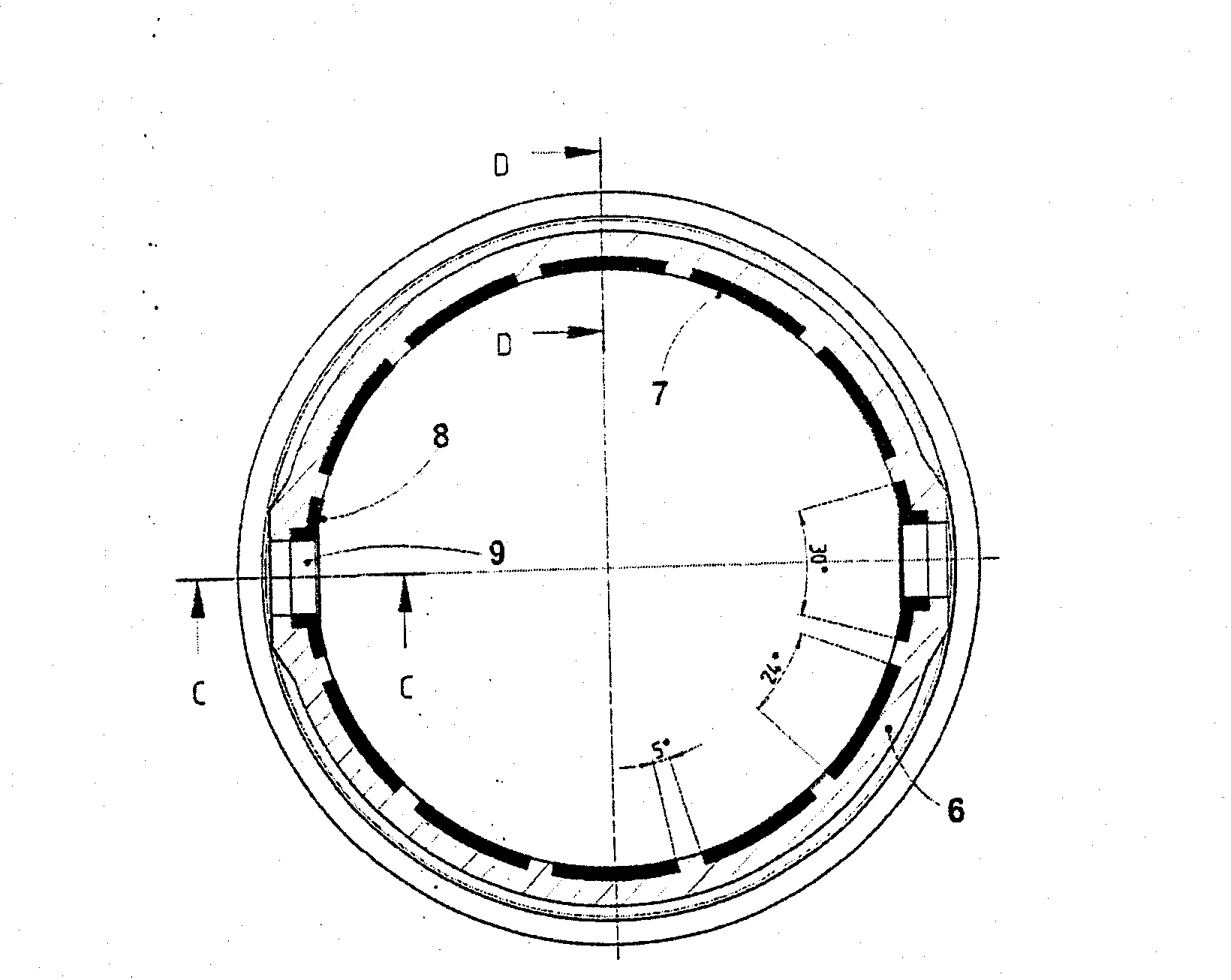 Robinet a bague d'etancheite elastomere/ceramique