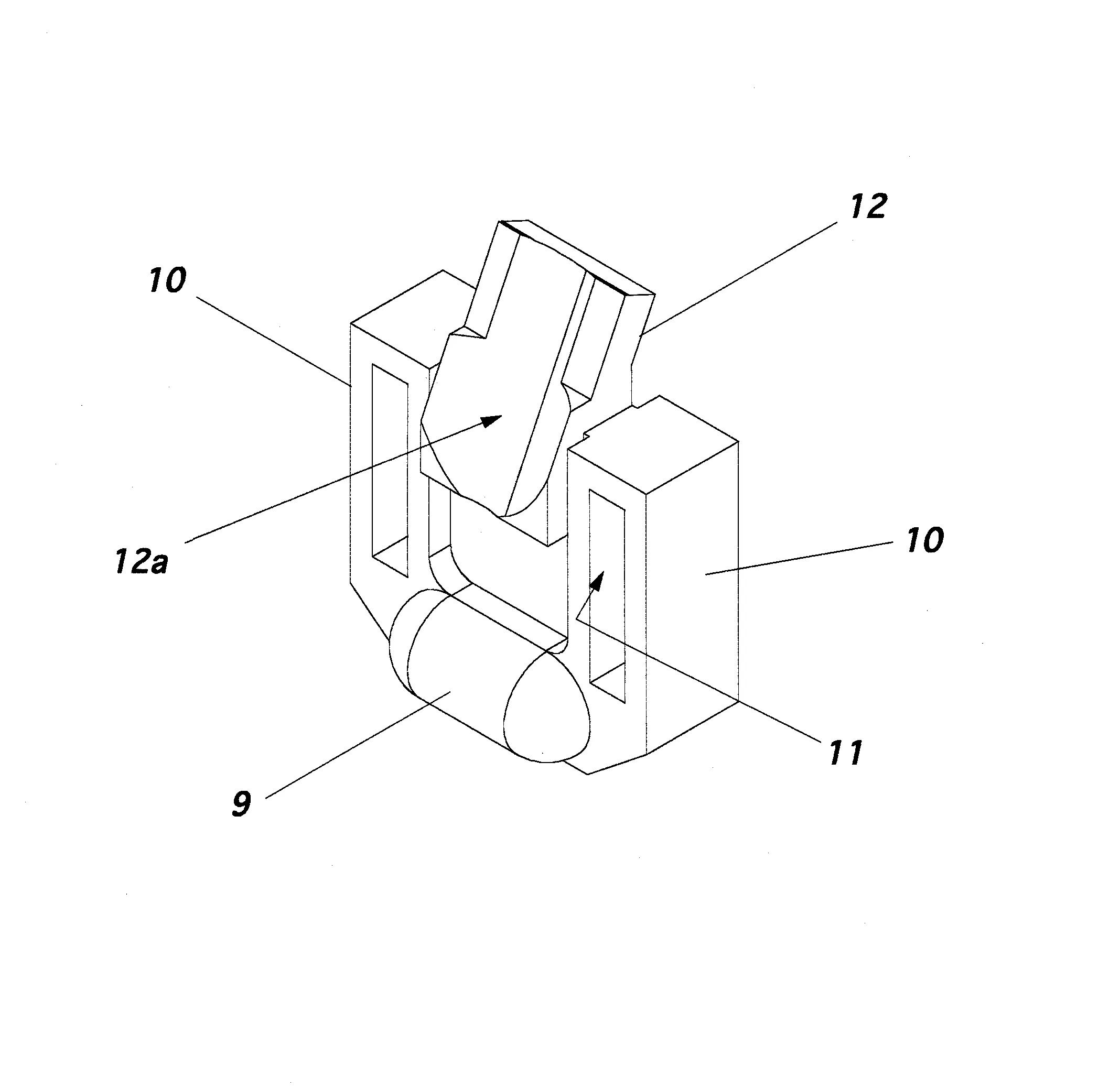 Dispositif anti-bruit pour barriere a carnadis