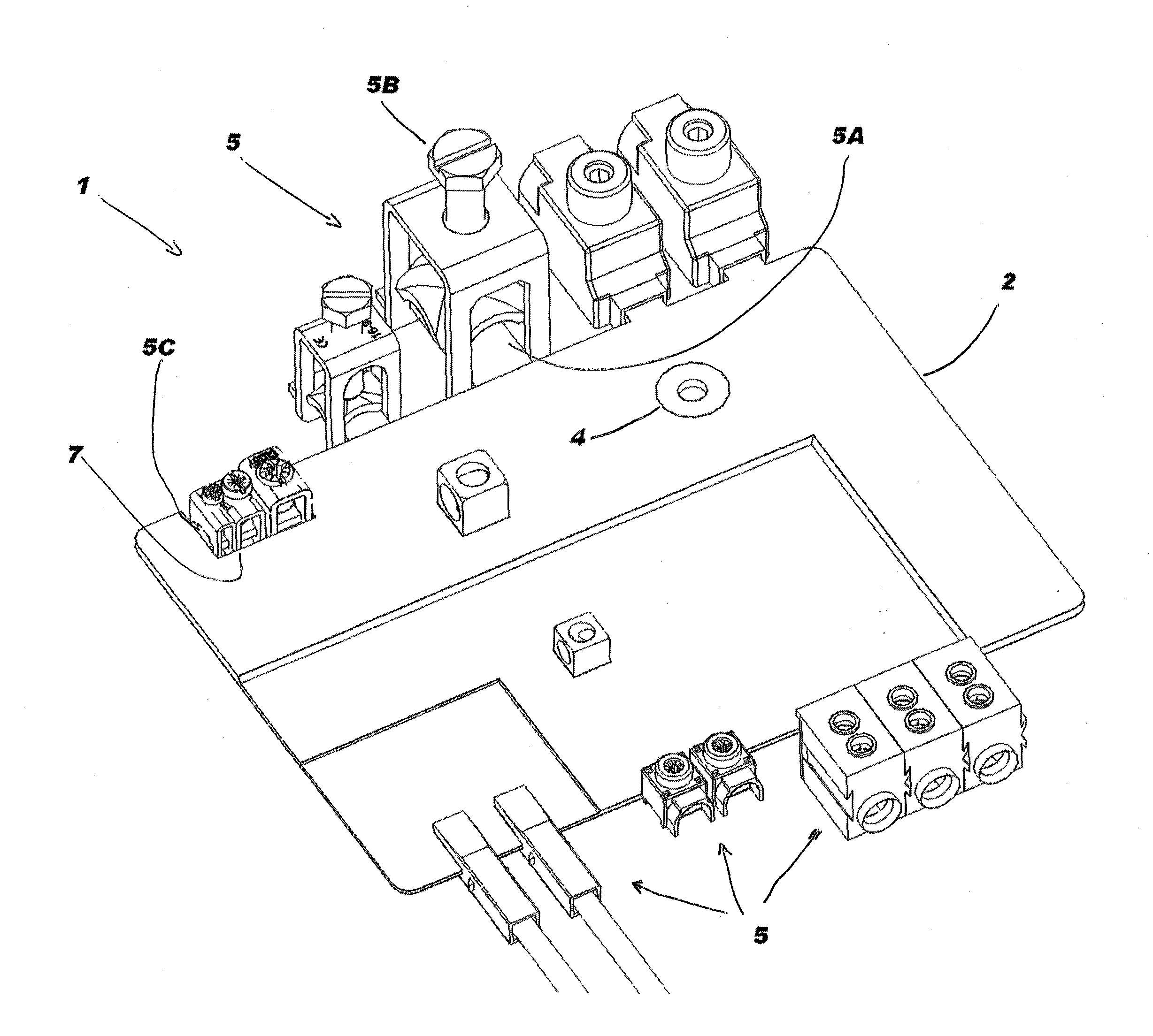 Repartiteur a plaques