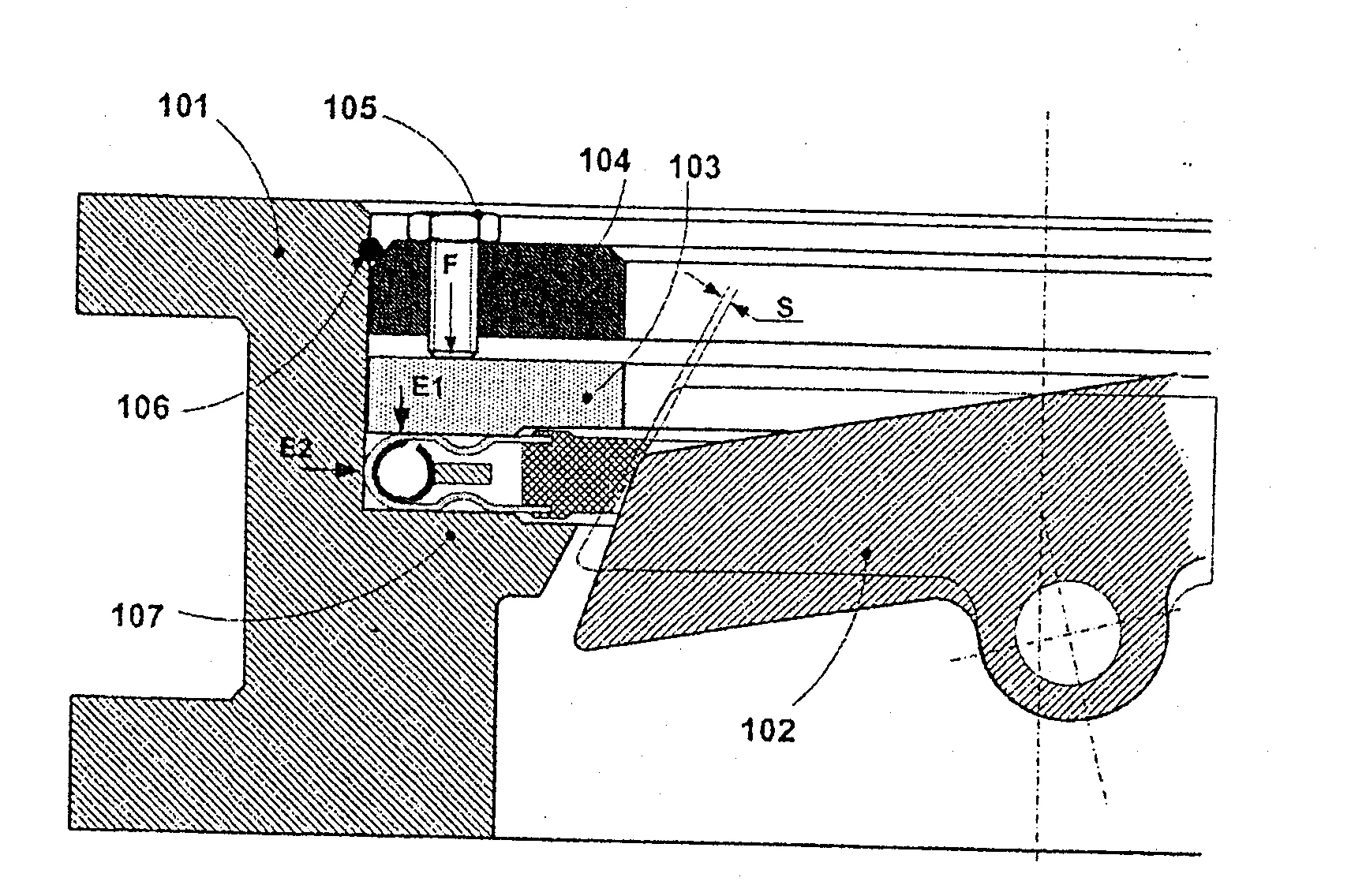Robinet a joint metallique