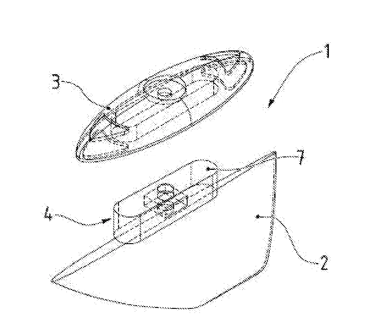 Dispositif independant de guidage pour planche de kitesurf et wakeboard.