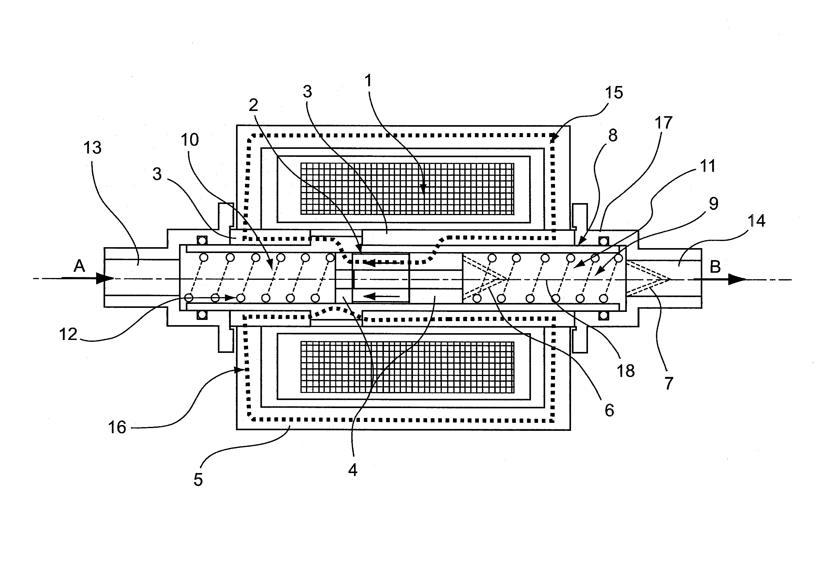 Pompe electromagnetique a piston oscillant