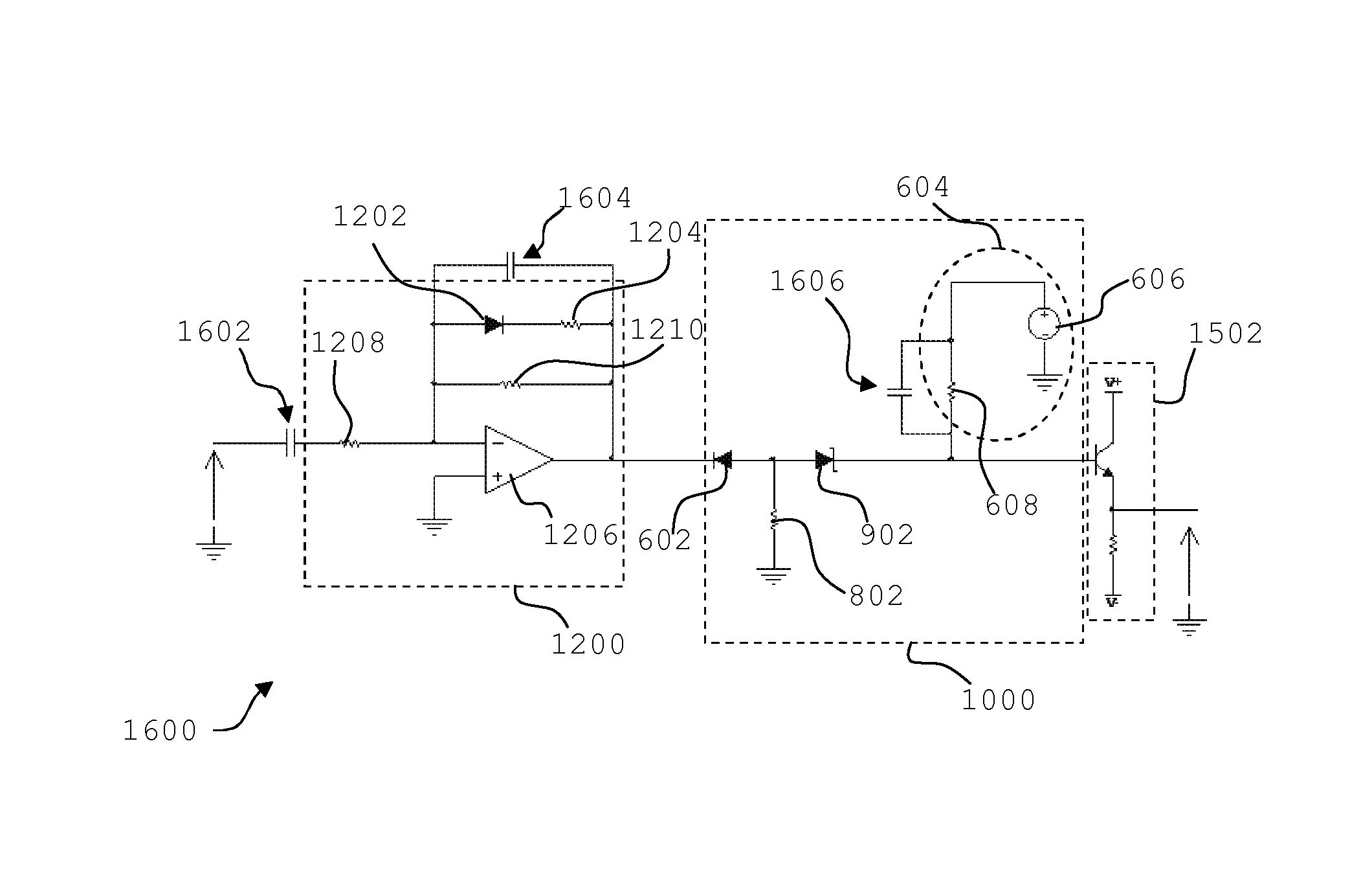 Circuit de traitement d'un signal audio, dispositif et appareil acoustique mettant en oeuvre un tel circuit.