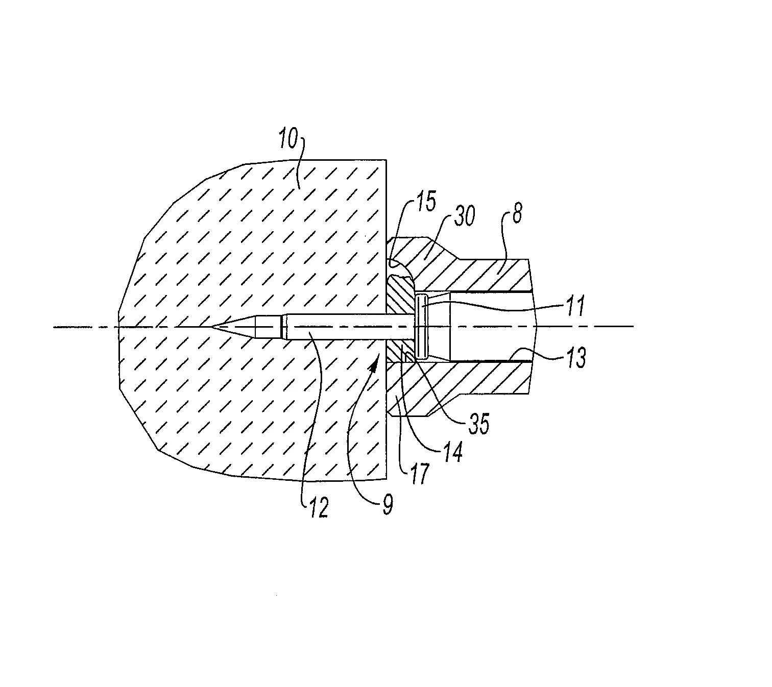 Guide-tampon pour appareil de fixation de clous et appareil comportant le guide-tampon
