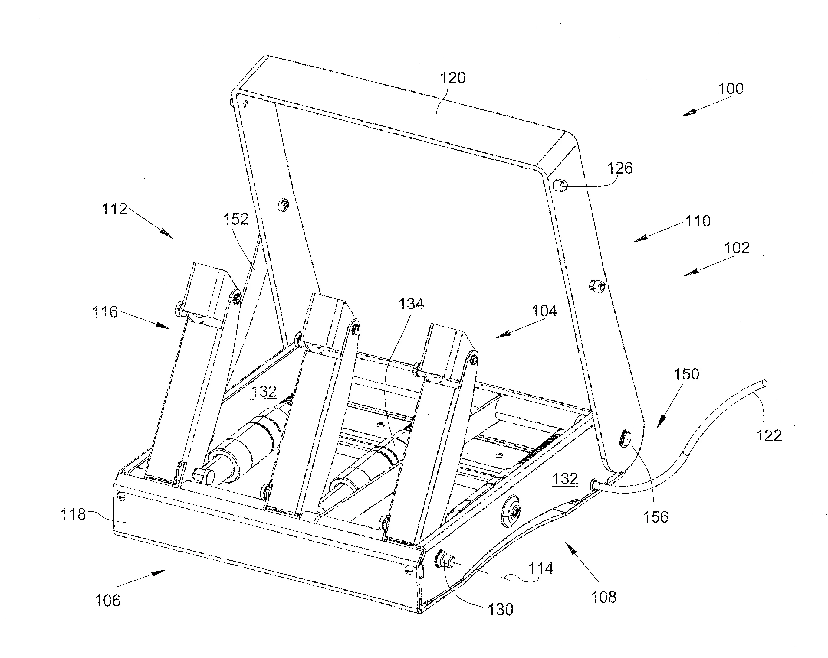 Pedalier pour jeu video