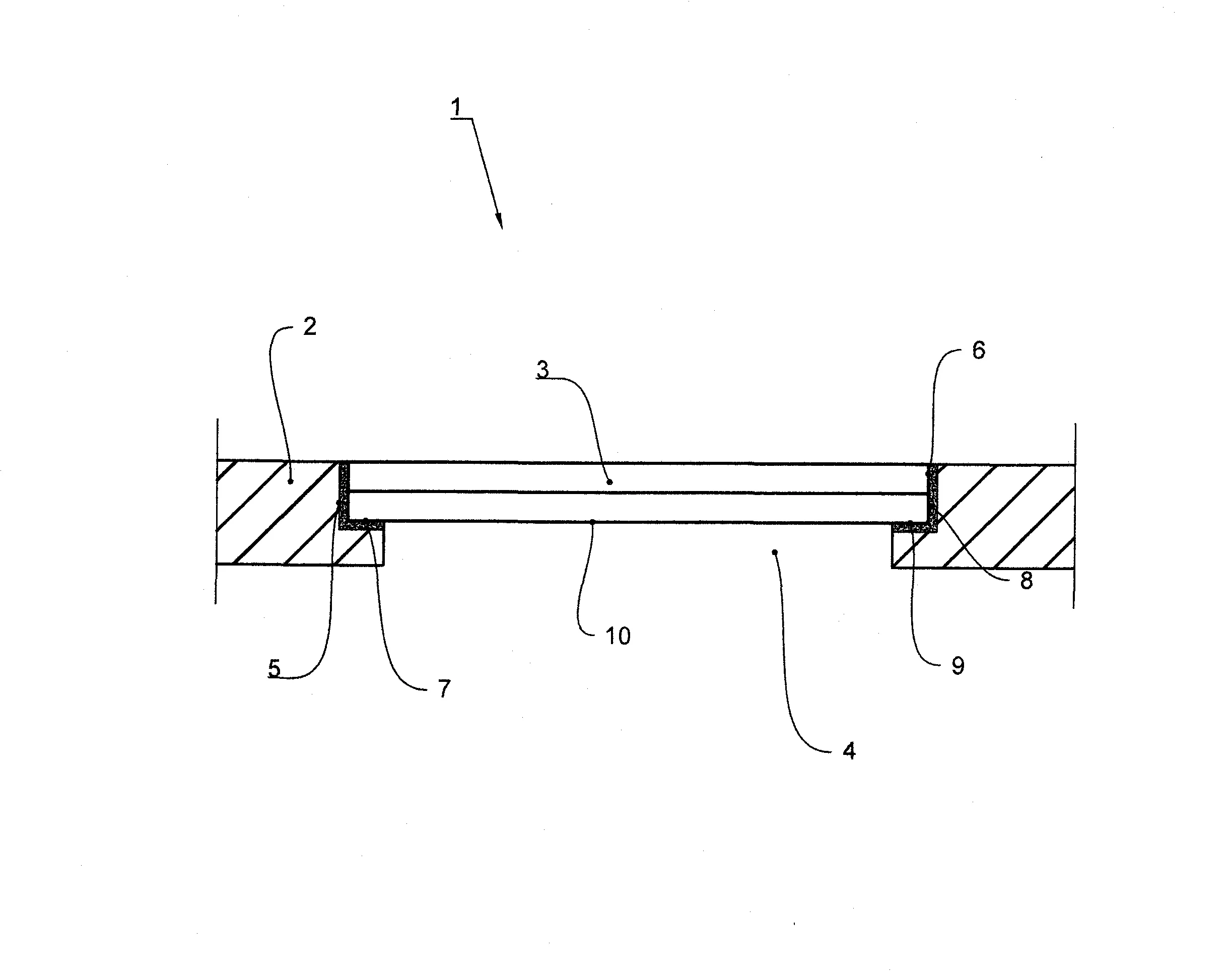 Panneau monolithique de construction en beton fibre a ultra hautes performances avec inclusion d'elements verriers ou vitreux et son procede de fabrication