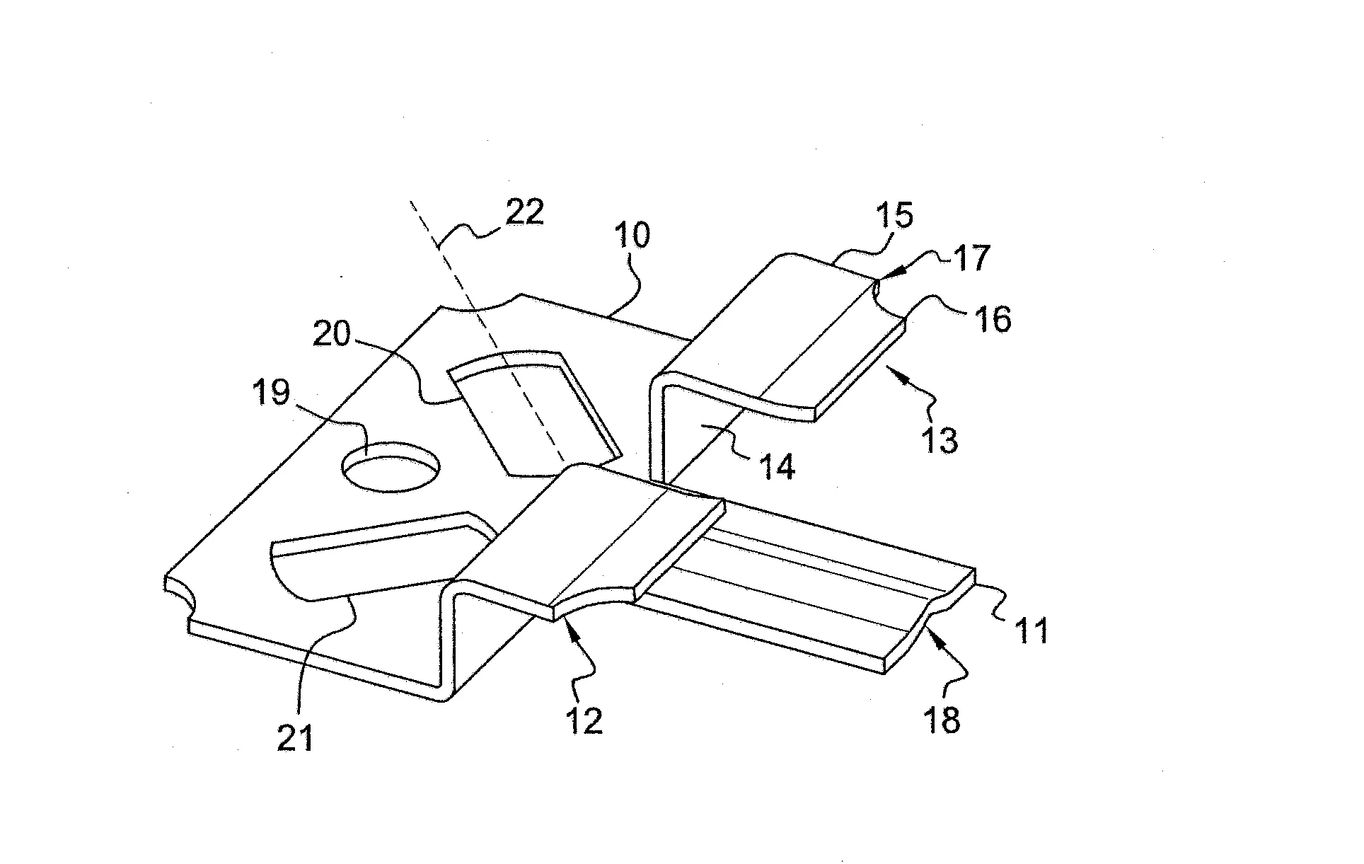 Clip de fixation perfectionne