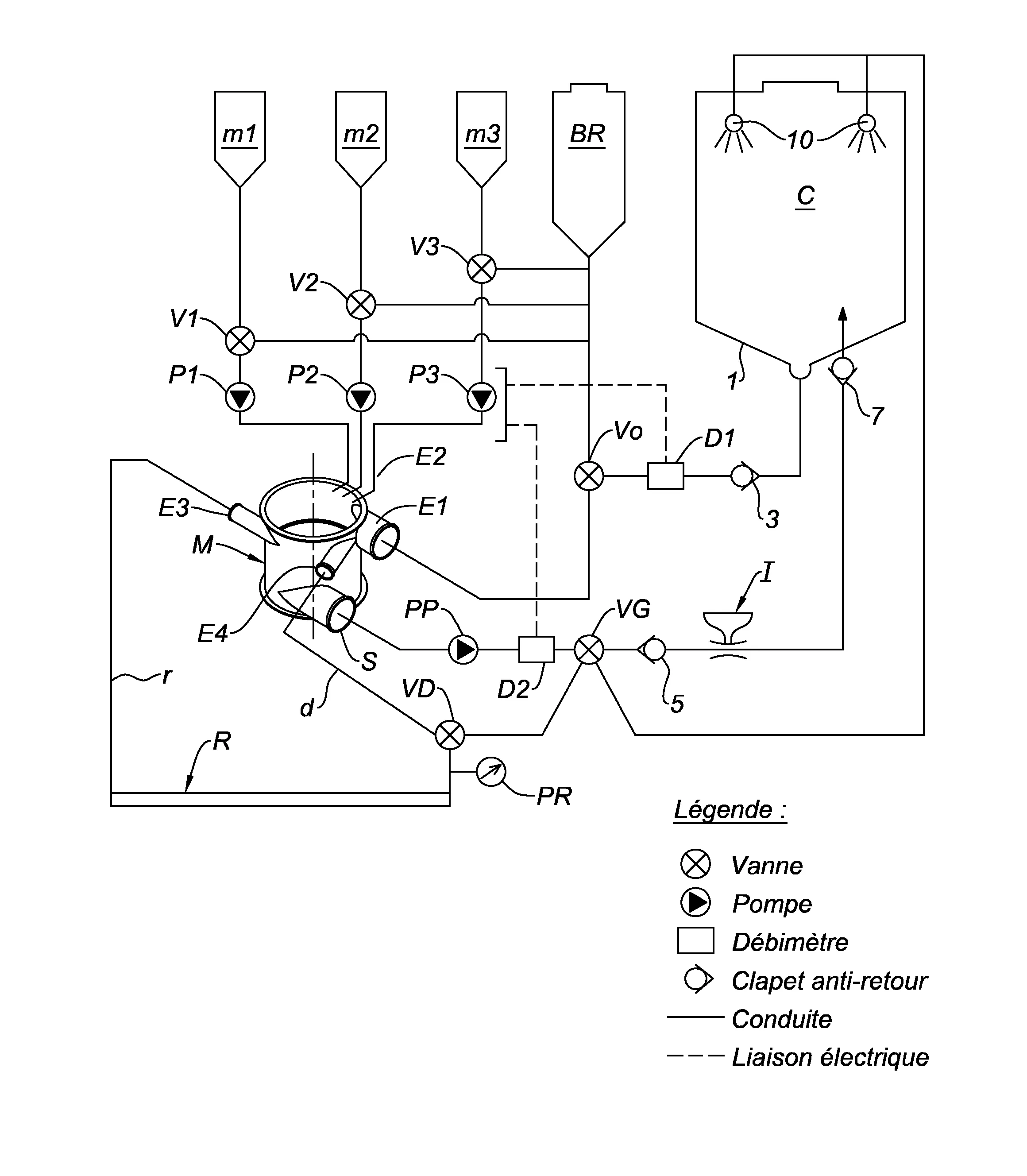 Dispositif de pulverisation a injection directe