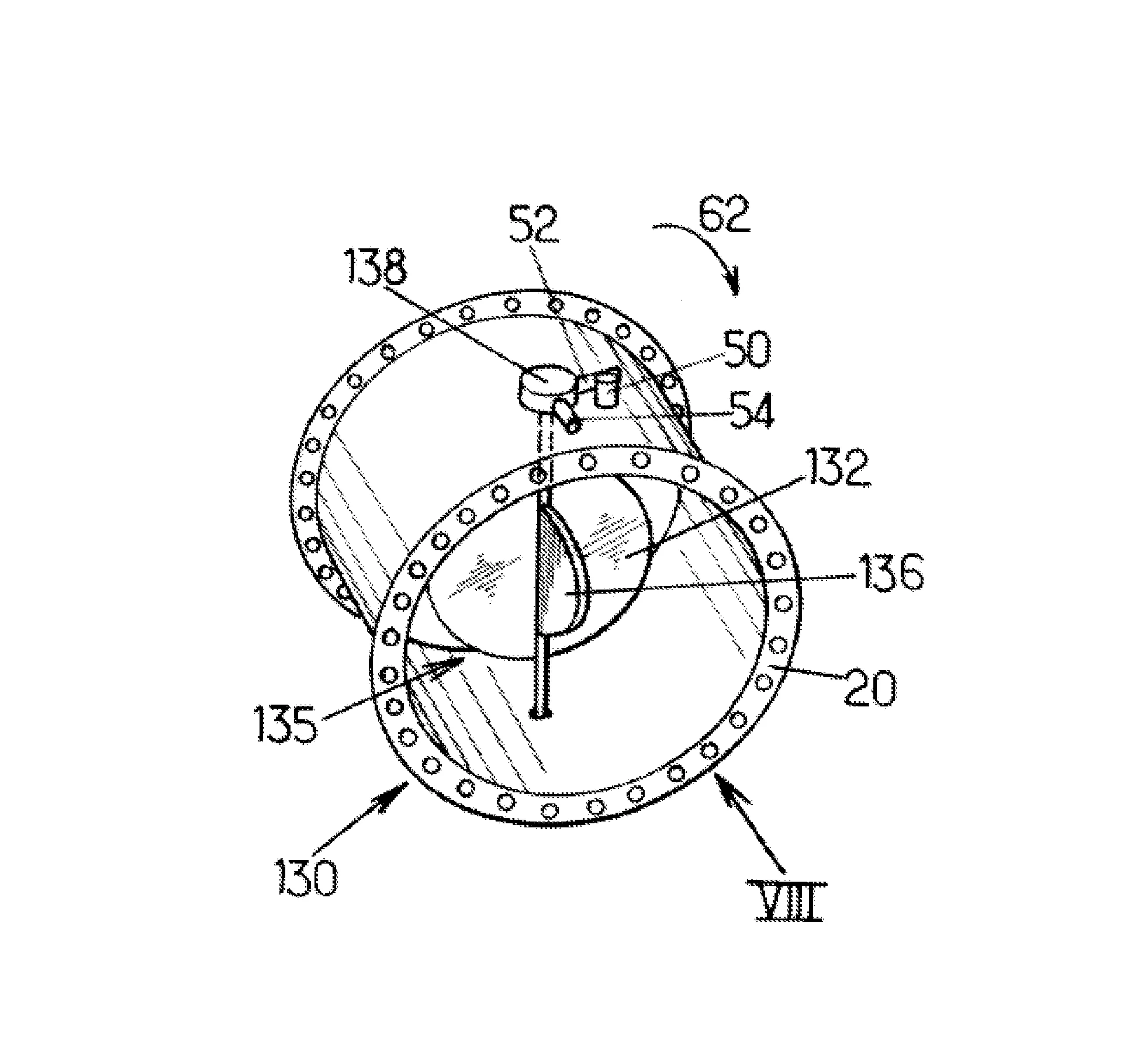 Installation pour la collecte des gaz d'une pluralite de cuves d'electrolyse et dispositif d'ajustement pour une telle installation
