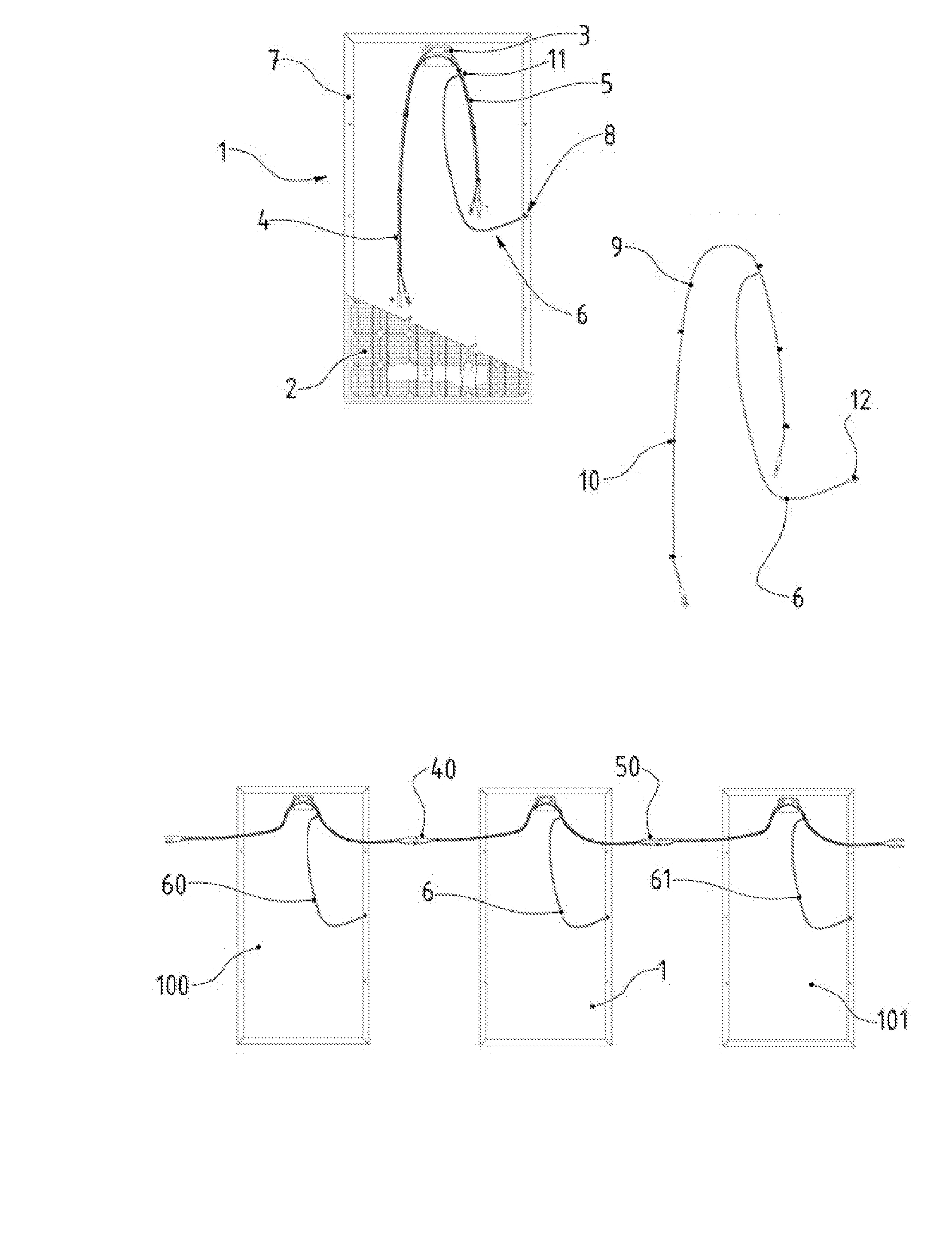 Dispositif de couverture de toiture de type panneau photovoltaique.