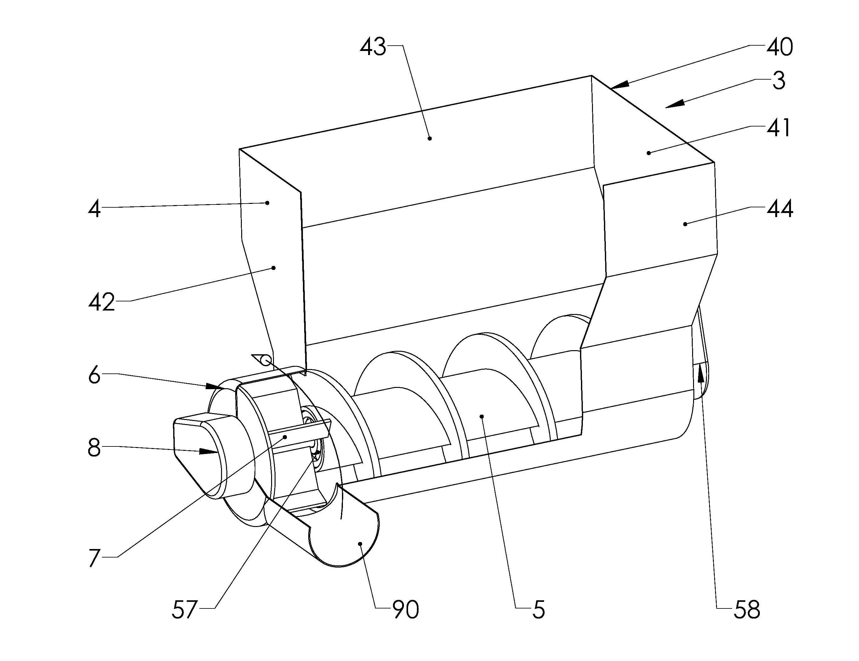 Dispositif de recuperation de menue paille