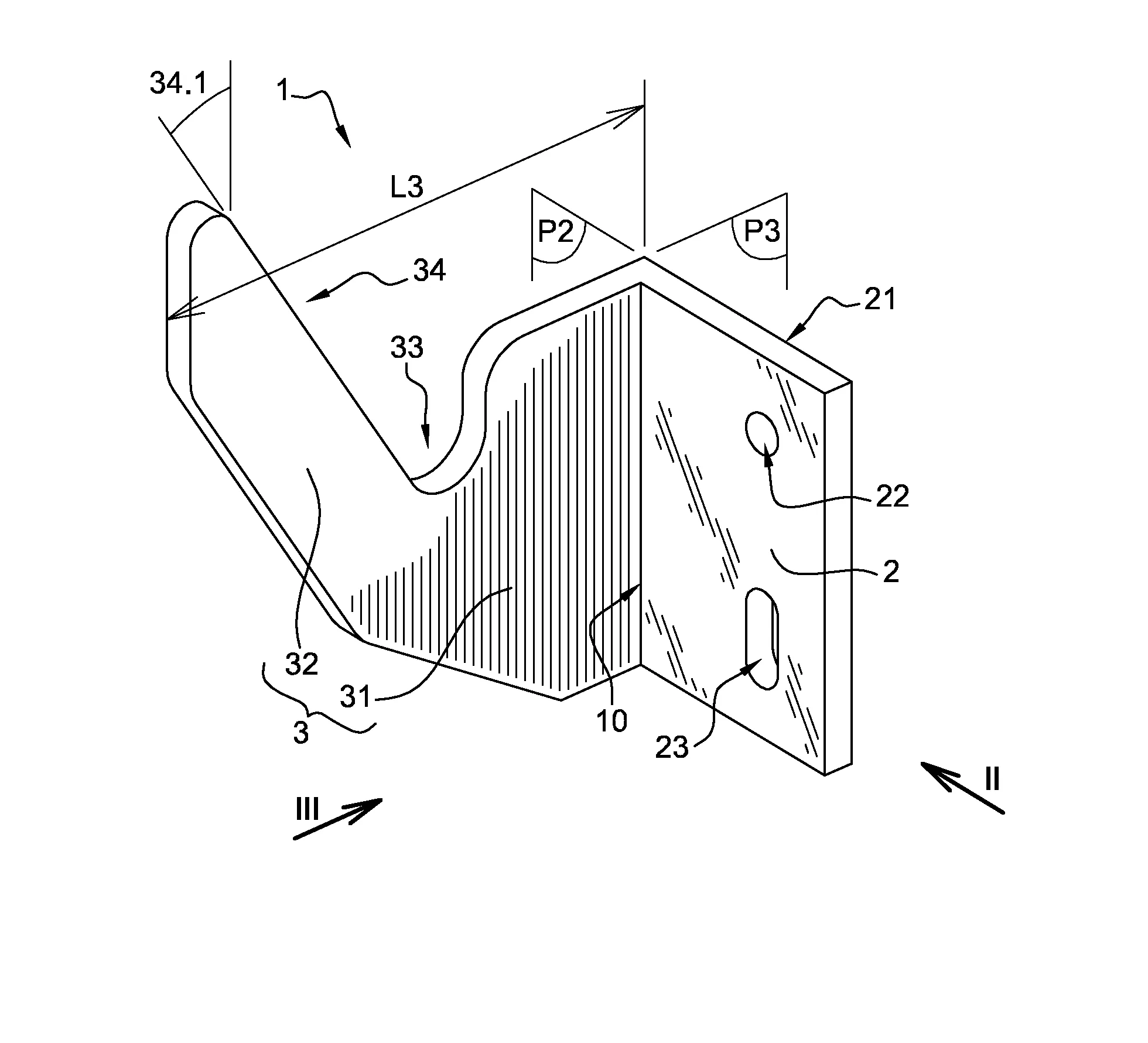 Element pour fixer un panneau sur une facade, panneau pour revetir une facade et methode fixer un tel panneau sur une facade