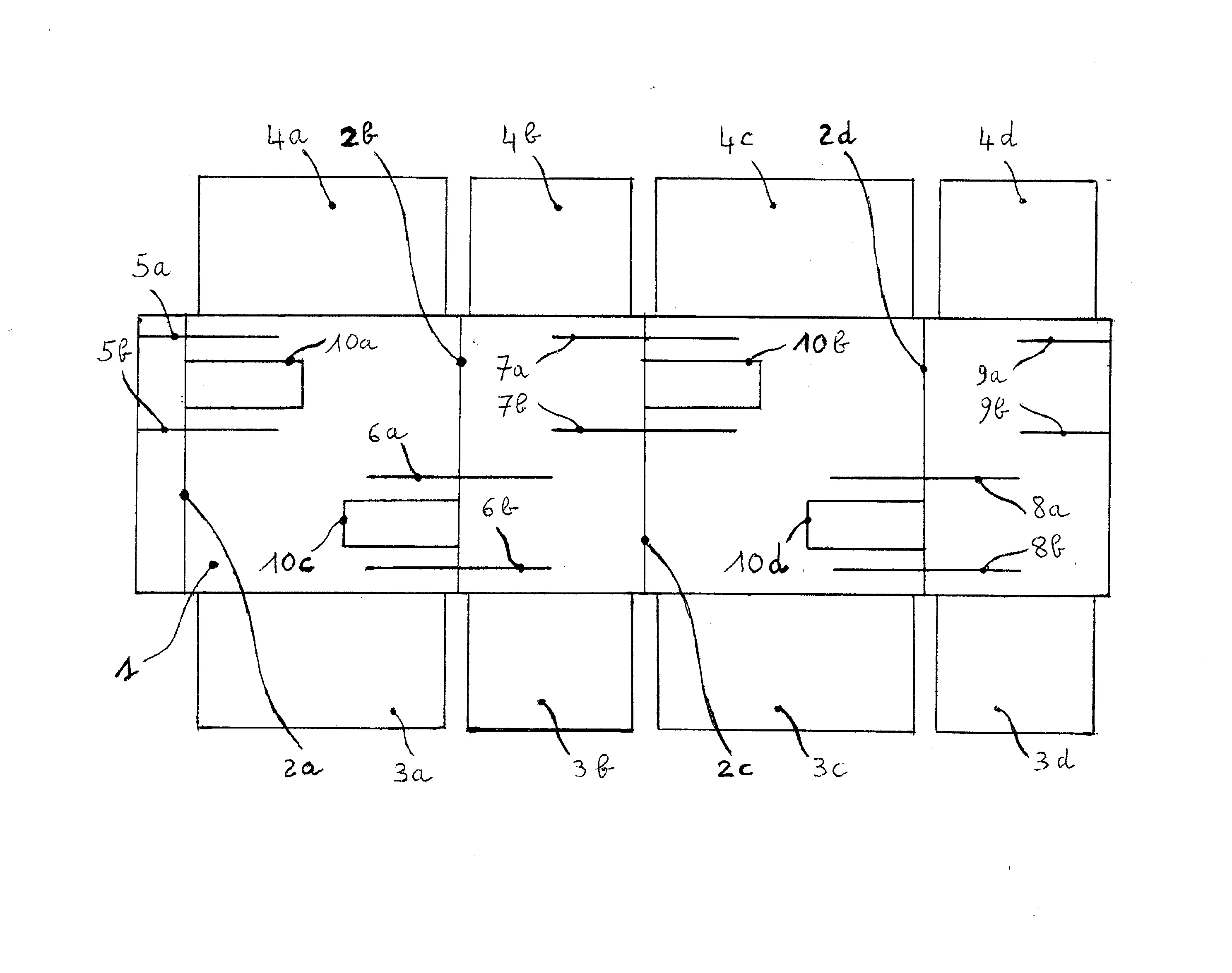 Caisse americaine pour le transport de bouteilles debout