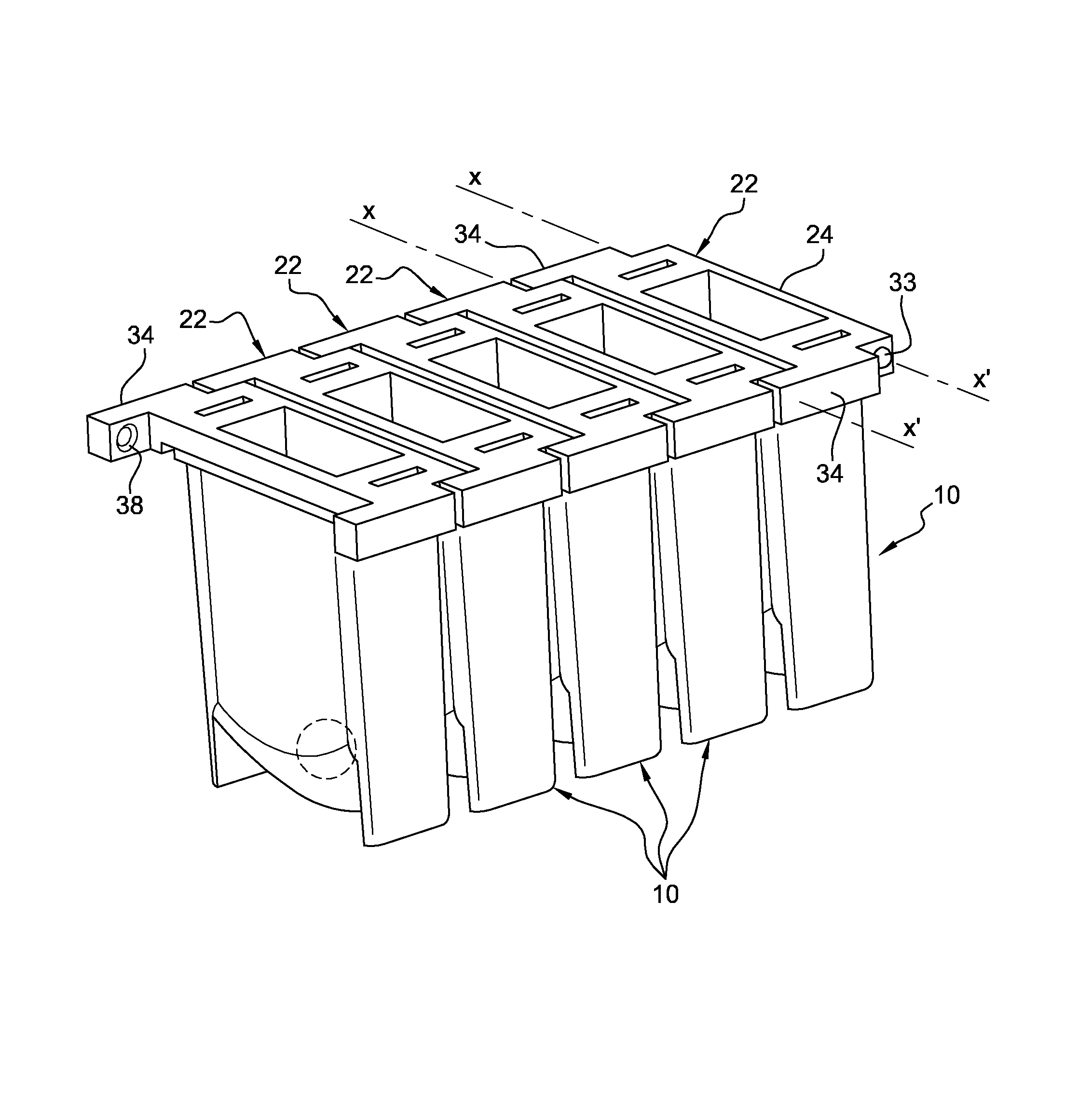 Cuvette de reaction pour appareil automatique d'analyse chimique ou biologique