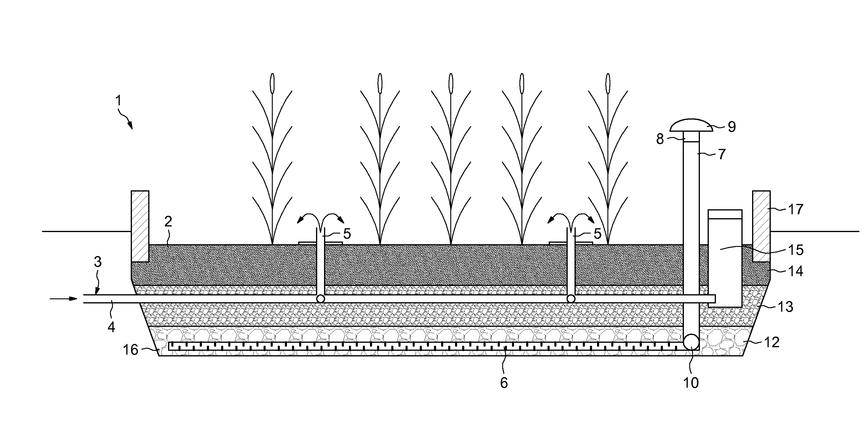 Moyen de dephosphatation d'eaux usees, dispositif de traitement comprenant un tel moyen, et utilisation de laitier pour dephosphater les eaux usees