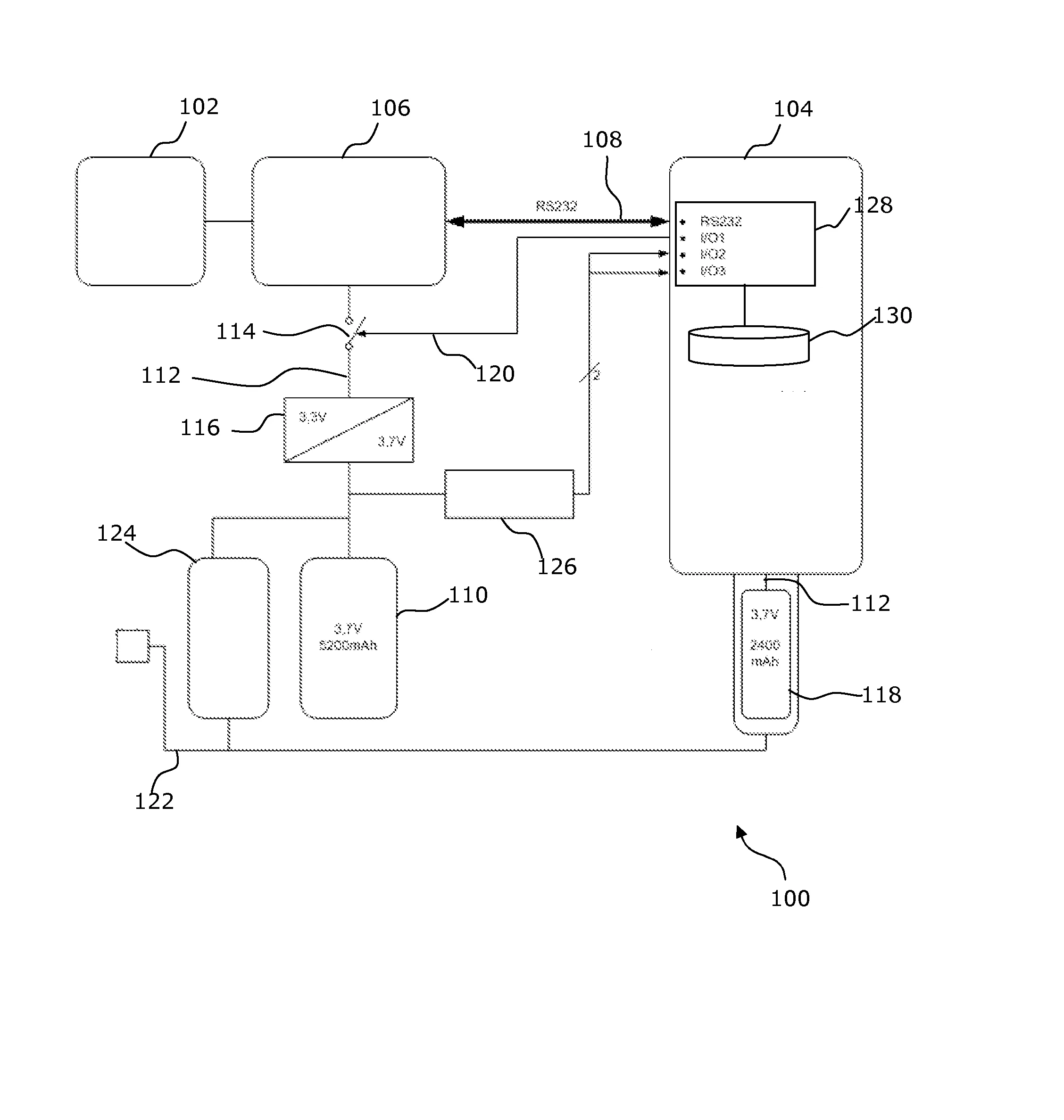 Appareil de lecture d'etiquettes rfid.