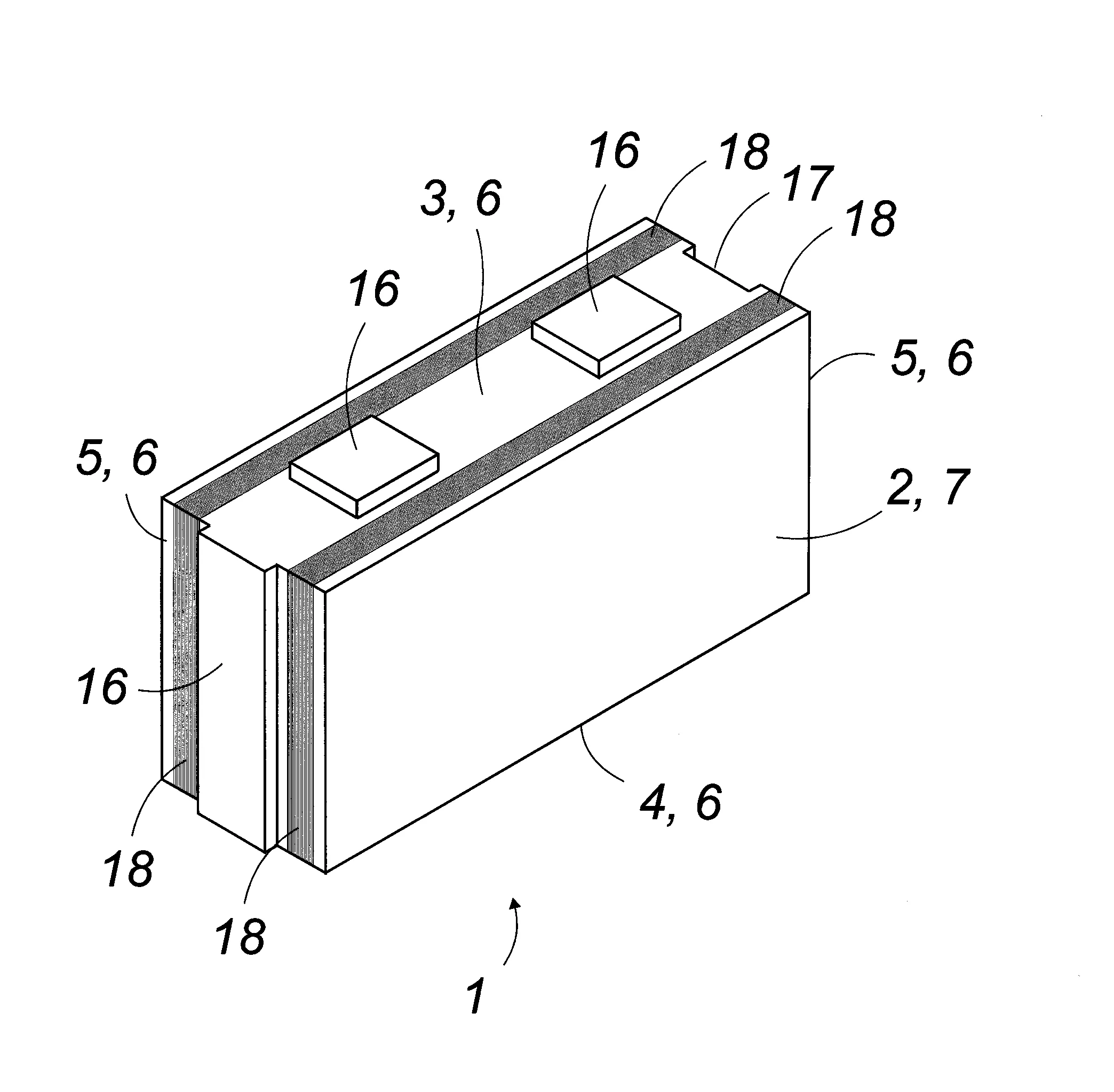 Bloc de construction encastrable, forme d'un ensemble de troncons de matiere solide reunis et enrobes par de la matiere plastique surmoulee.
