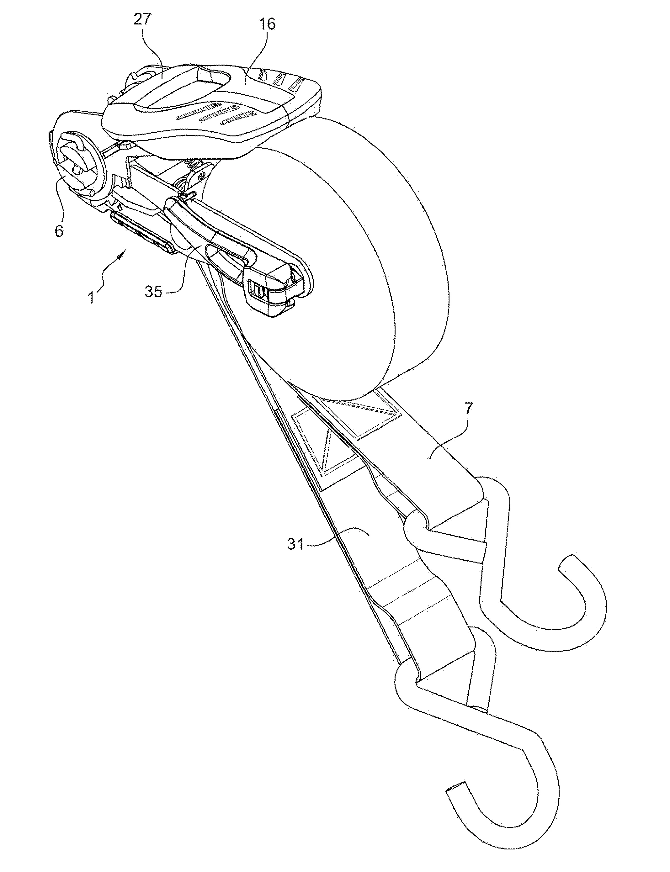 Dispositif tensionneur de sangles