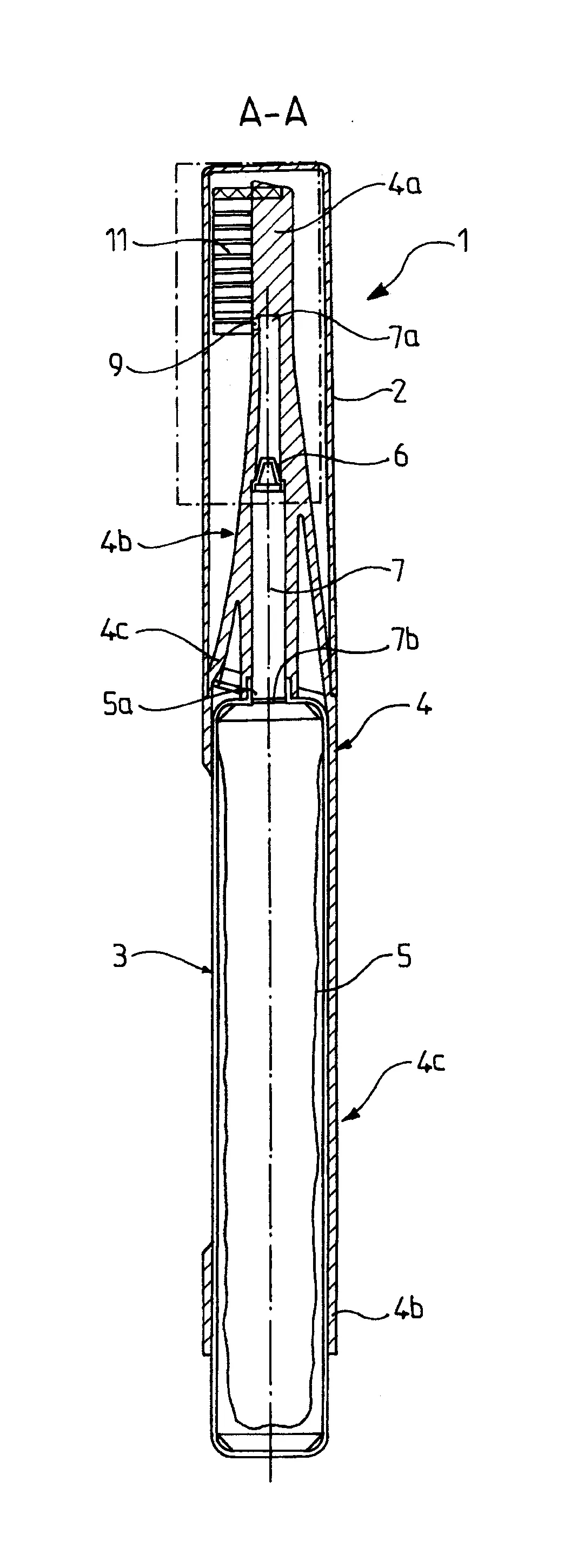 Dispositif odontologique comportant un reservoir