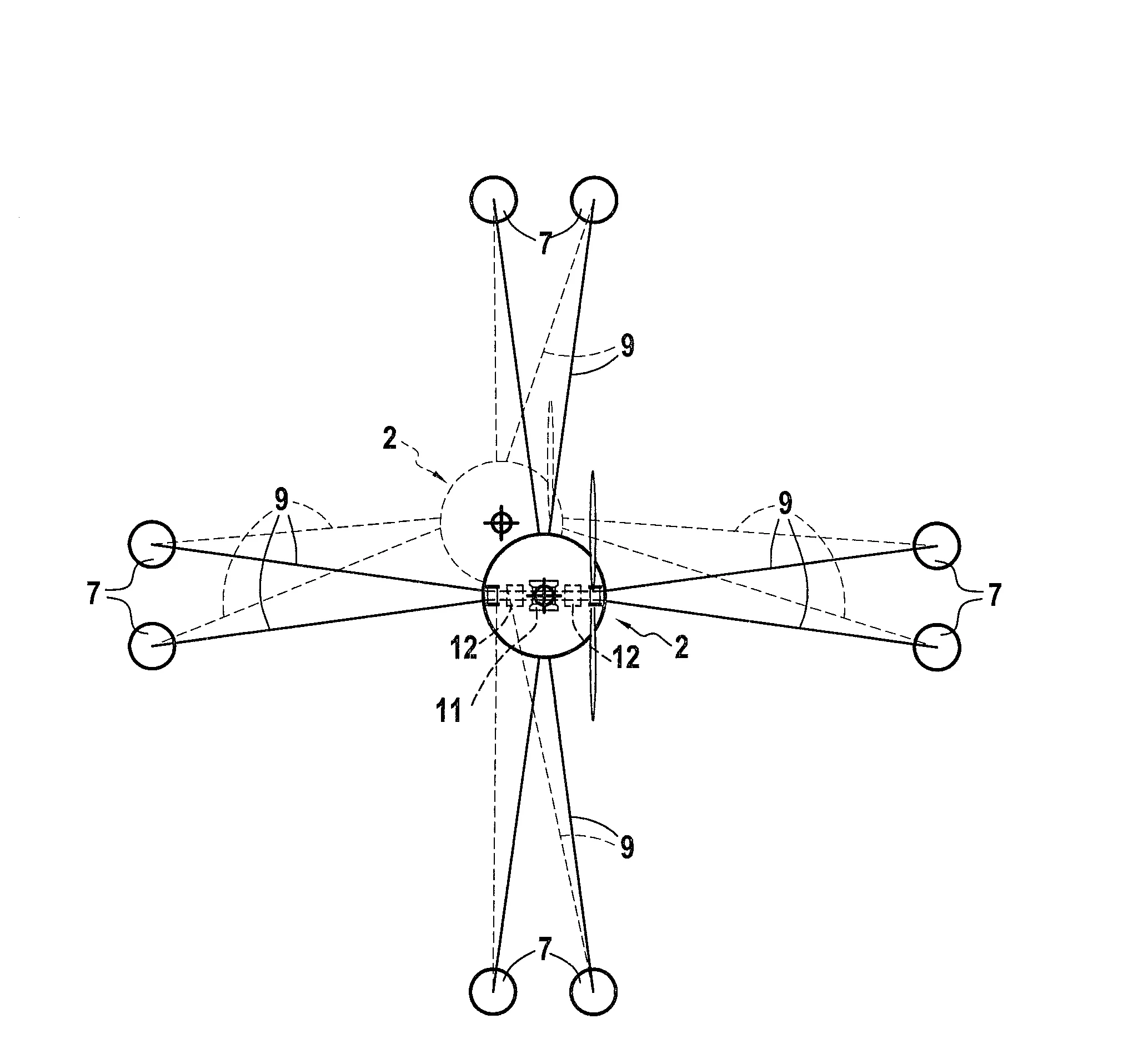 Installation et procede d'exploitation d'energie eolienne