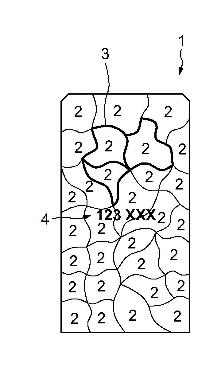 Procede et systeme d'authentification par detection d'elements remarquables